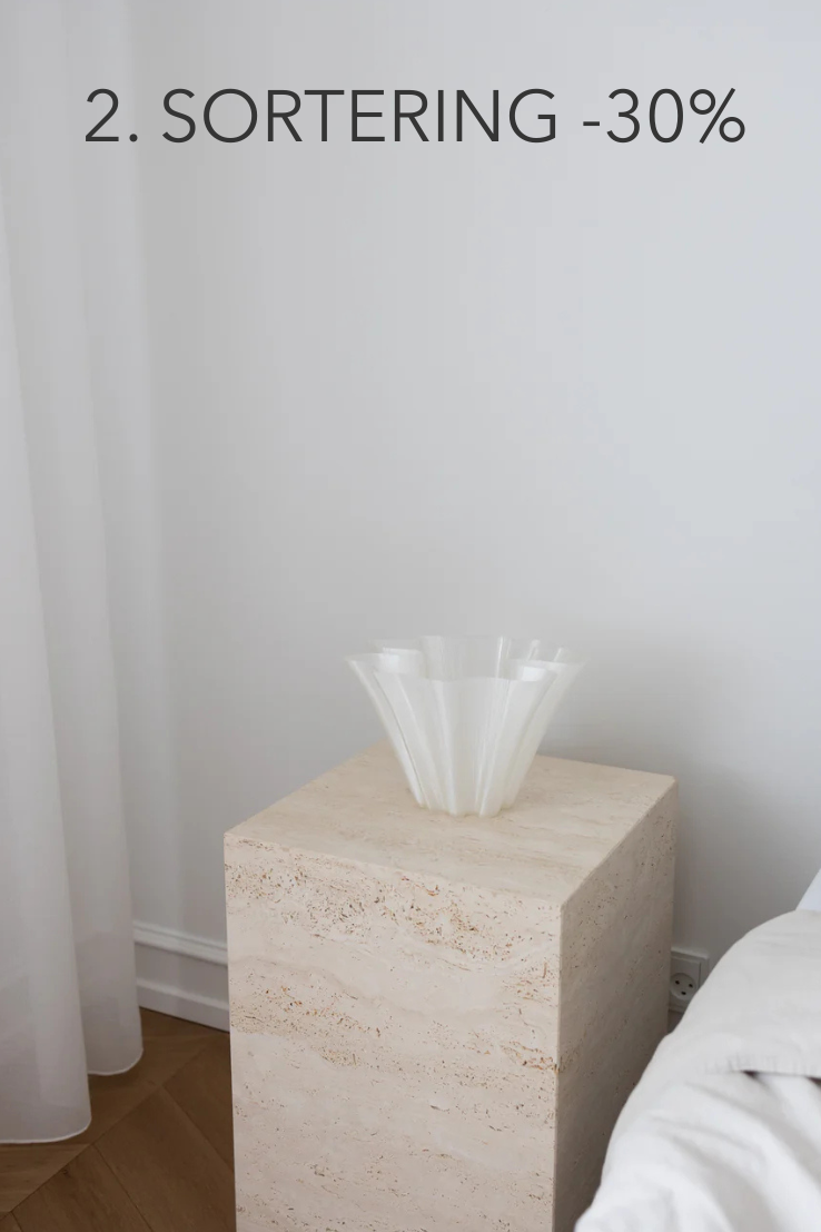 2. Sortering Coral vase - Lille