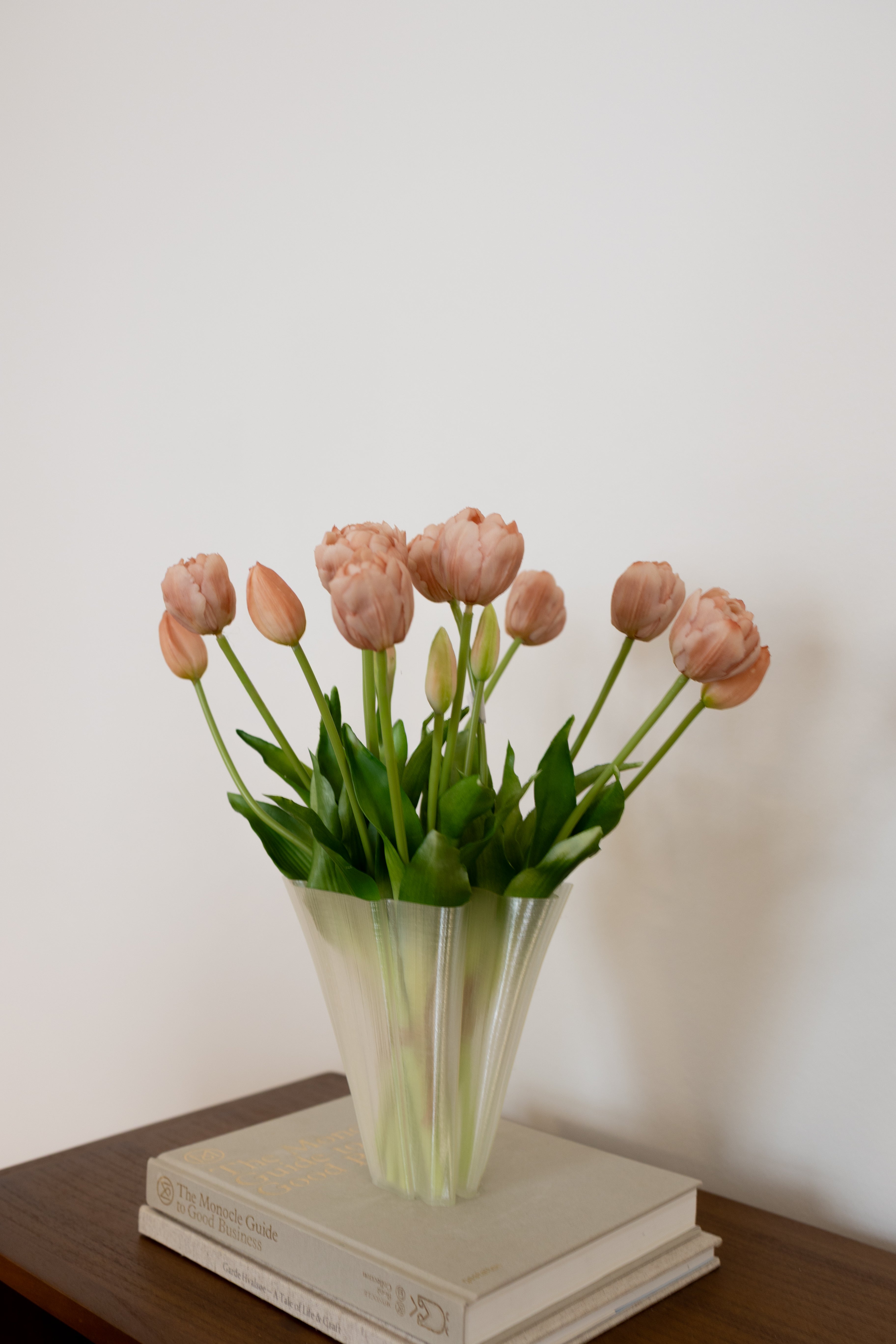 Beige Tulipan Buket - 3 bundter