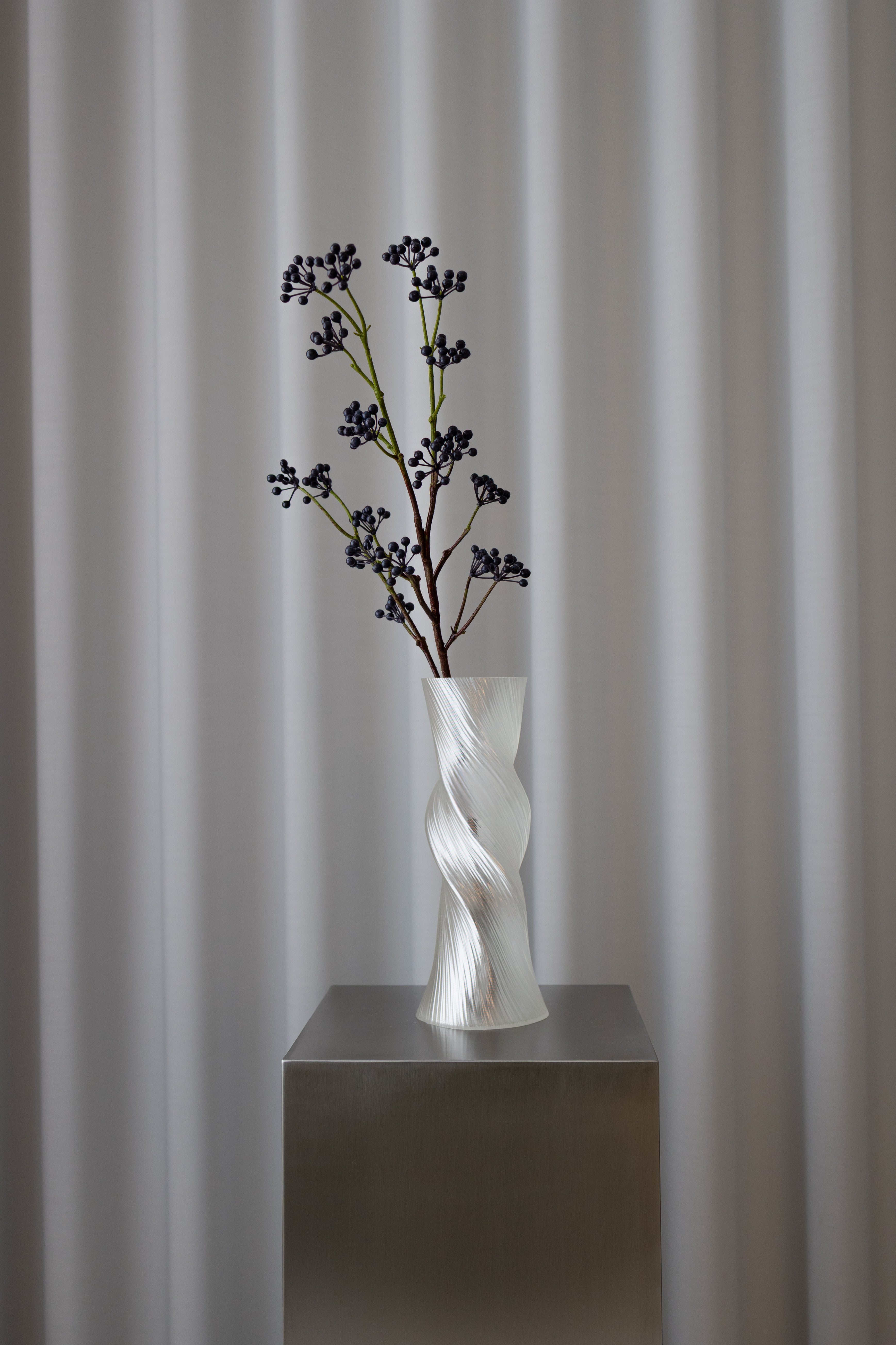 Artificial Berry Branch - Blue