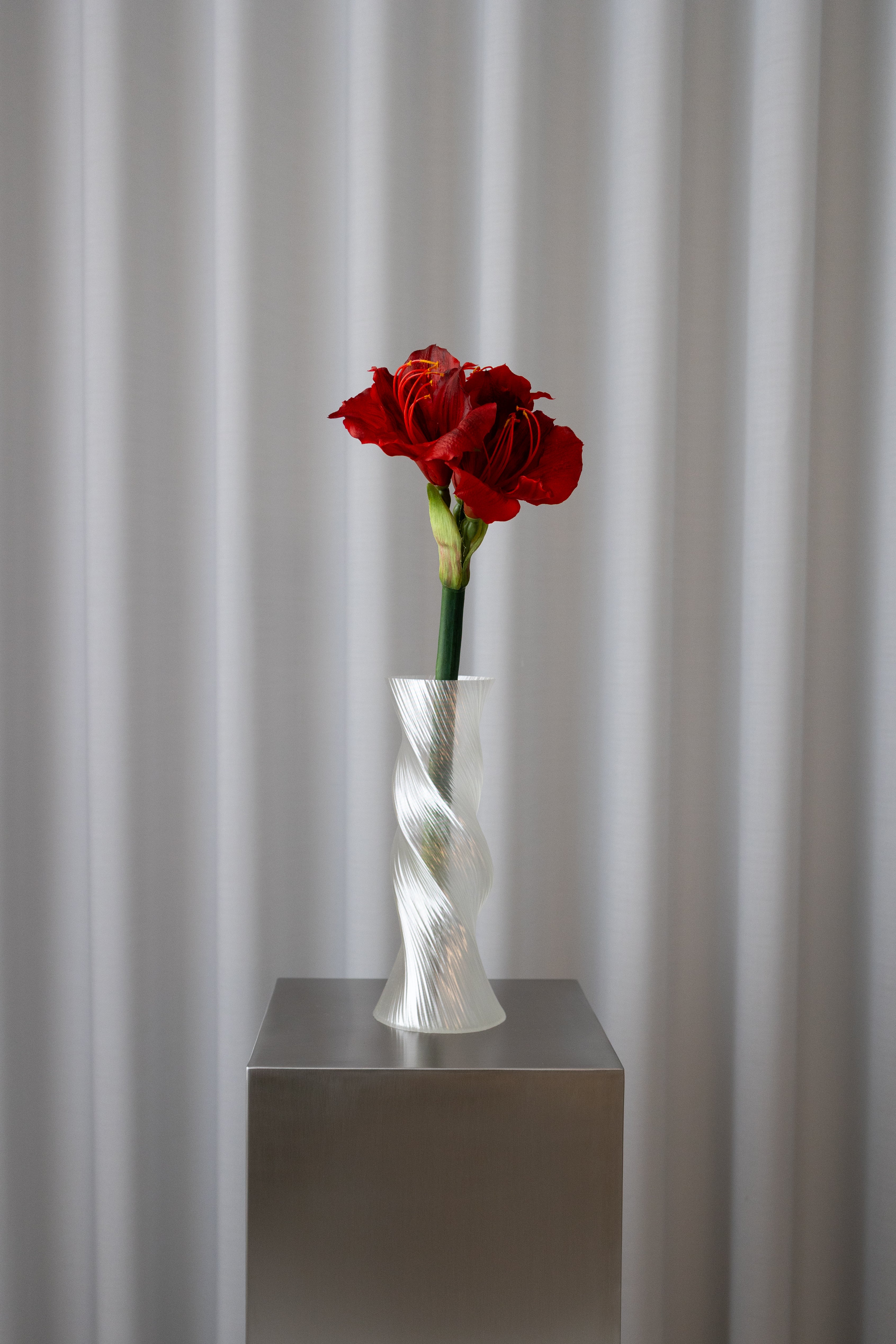 Artificial Amaryllis - Red