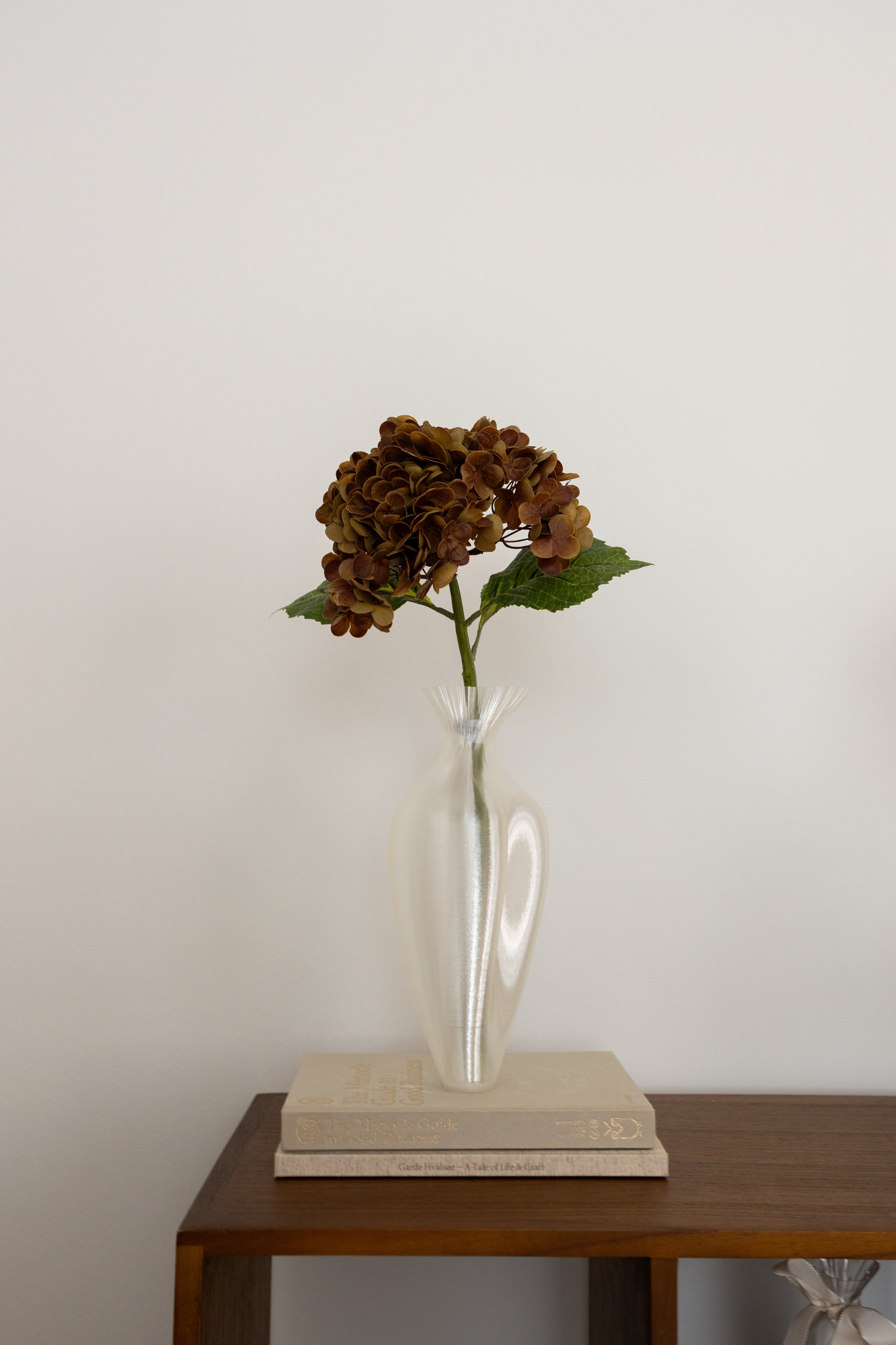 Artificial Hydrangea - Dusty Brown