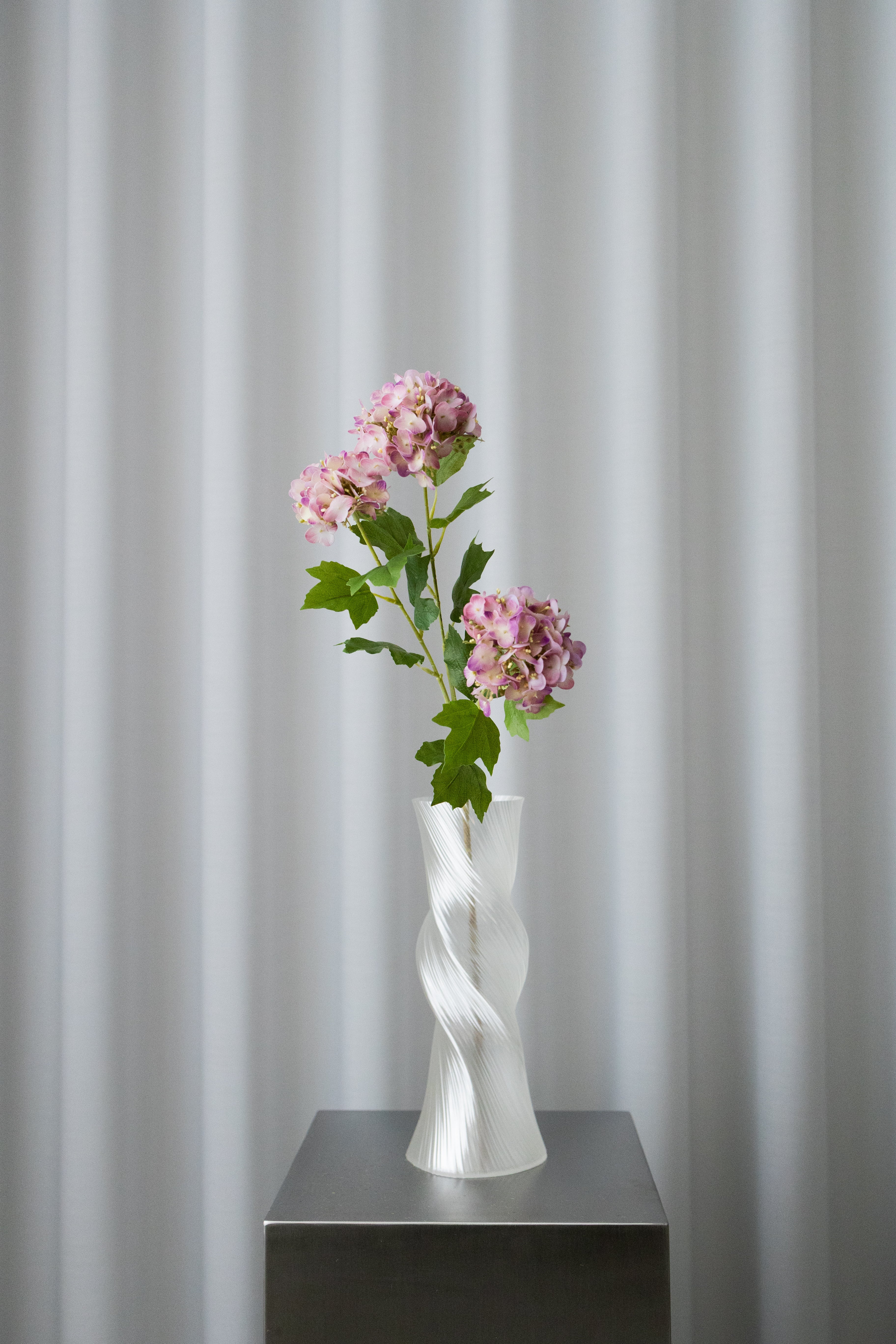 Artificial Snowball Hydrangea - Light Pink