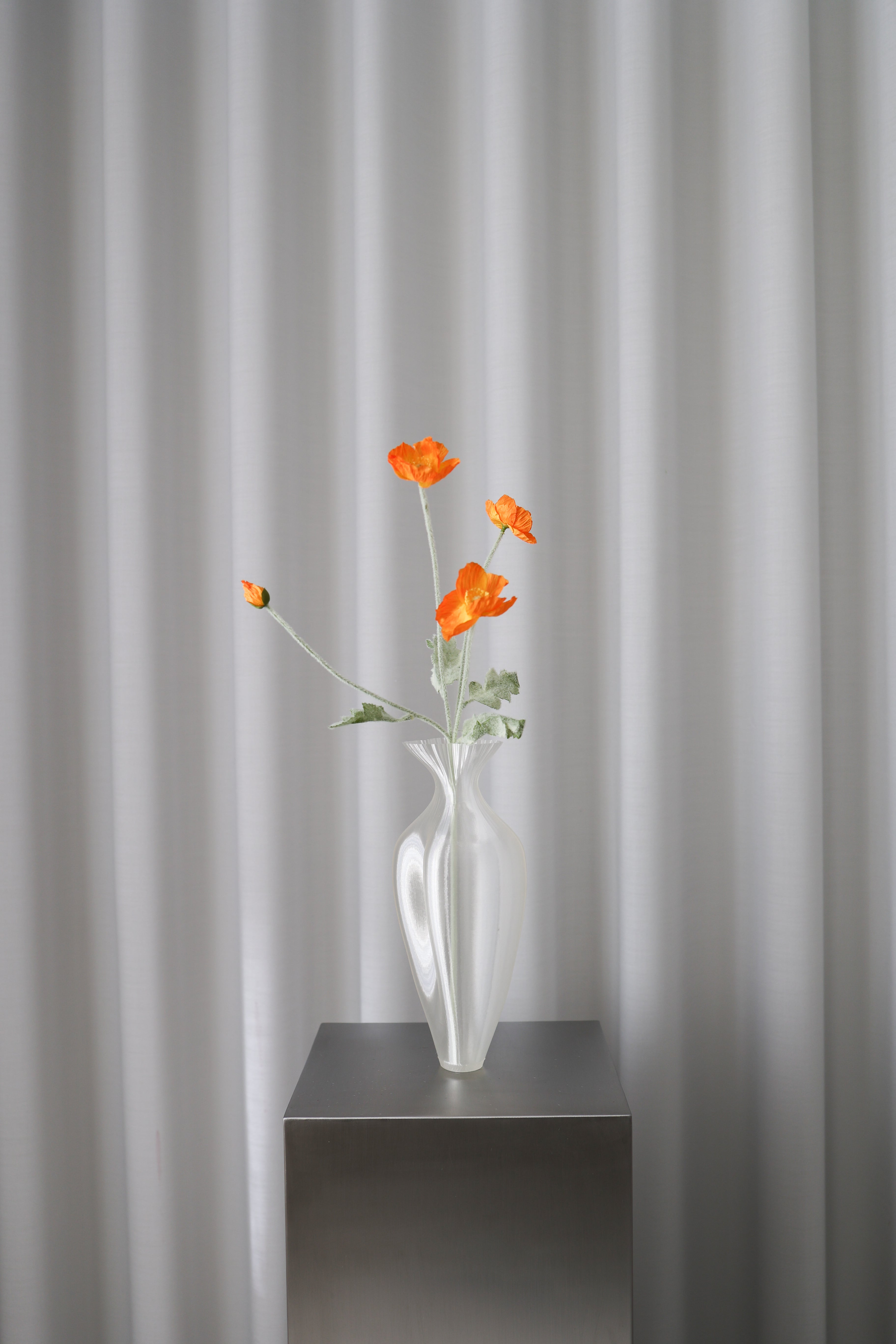 Artificial Poppy - Orange