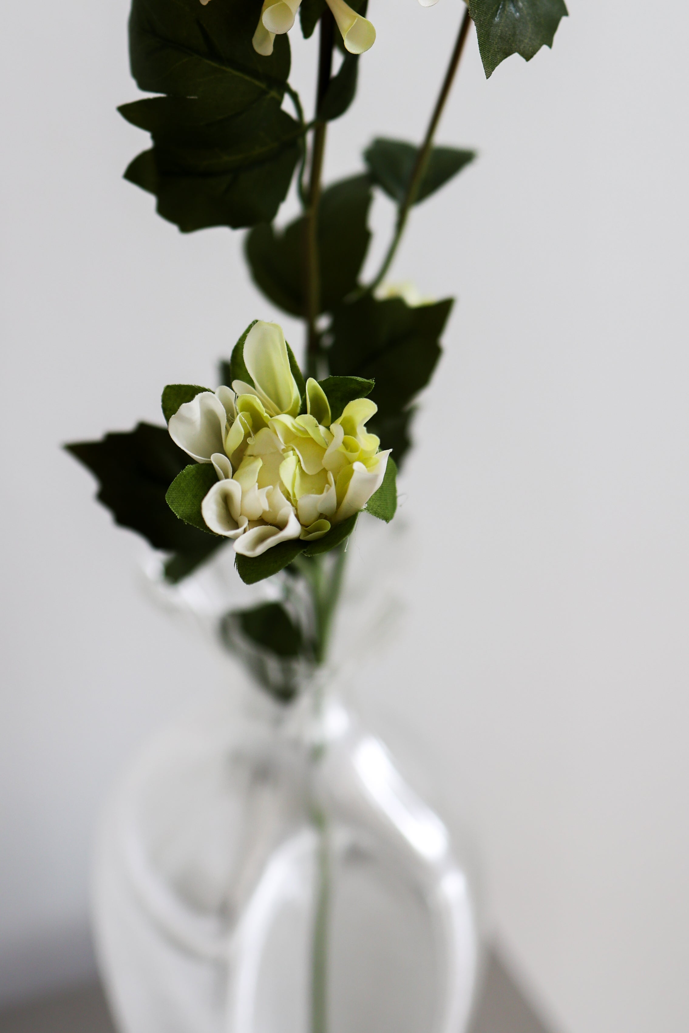 Kunstig Dahlia - Hvid