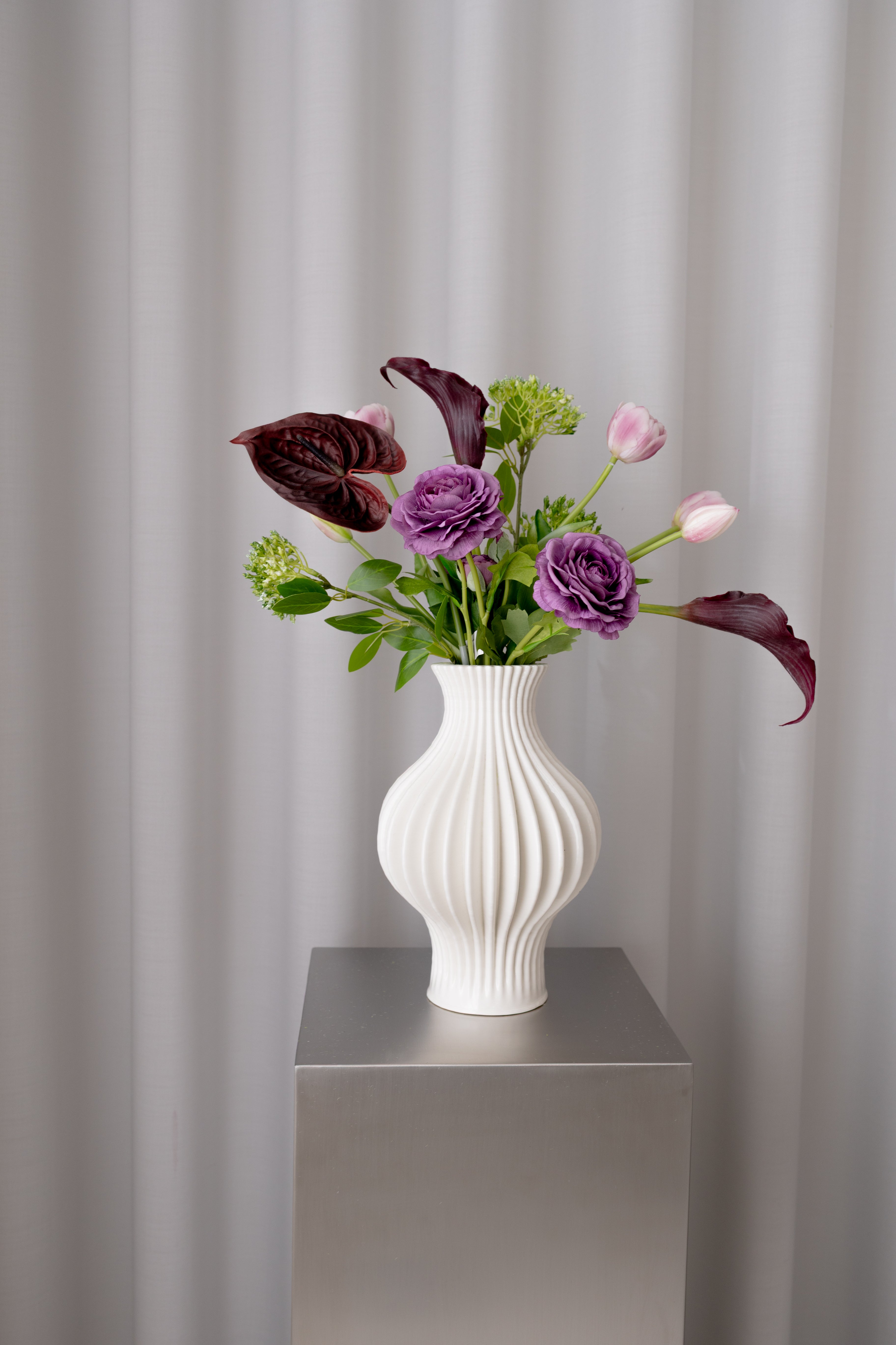 Plumed Blossom Bouquet