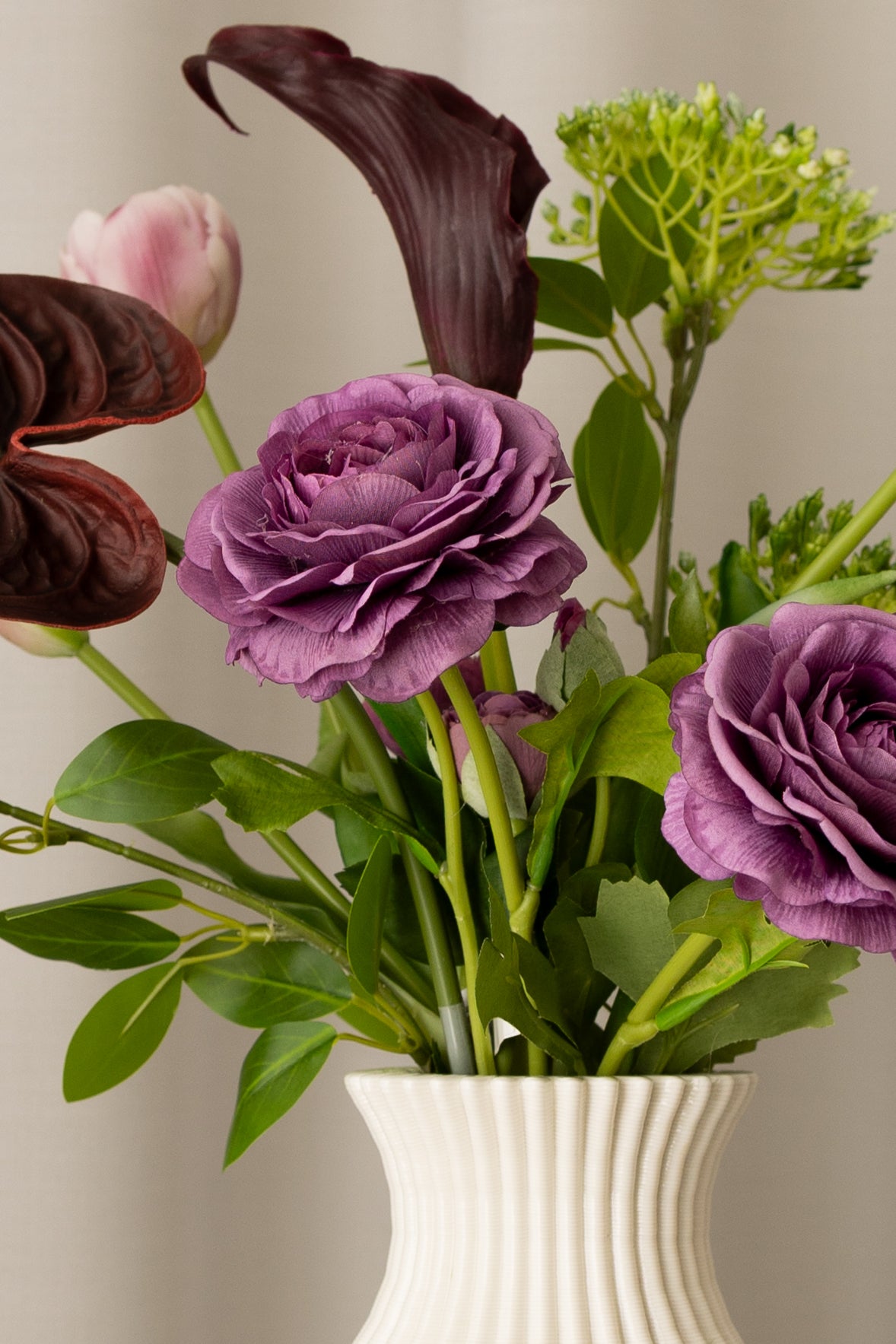 Plumed Blossom Bouquet