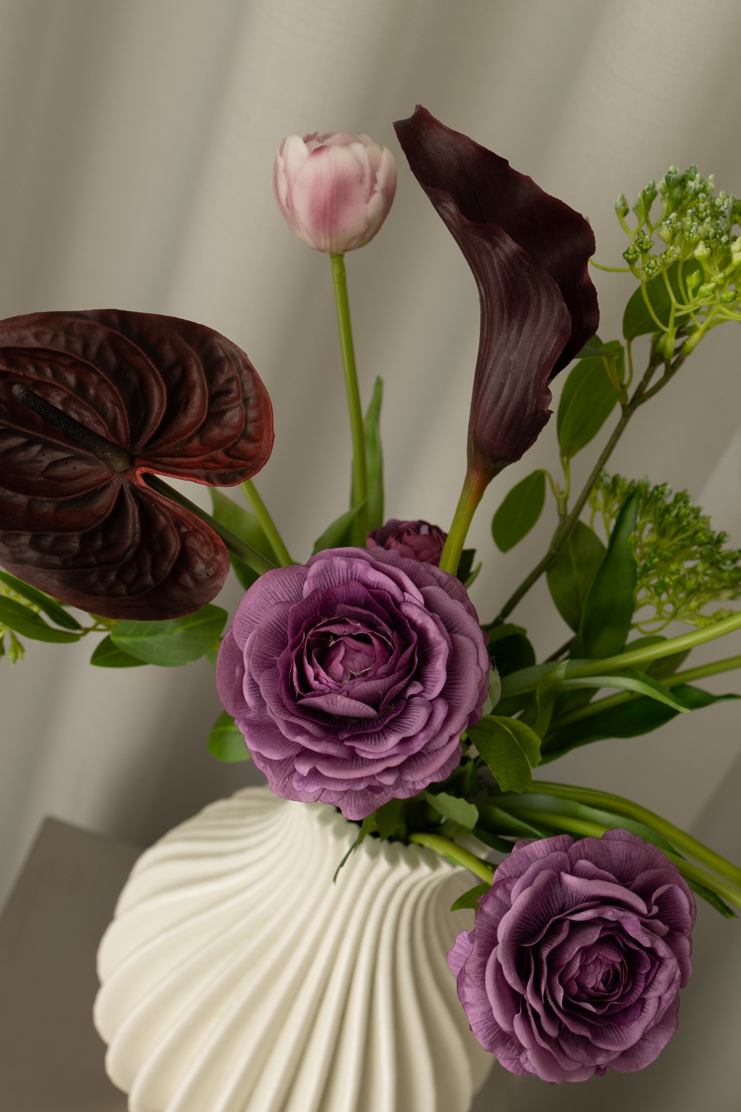 Plumed Blossom Bouquet