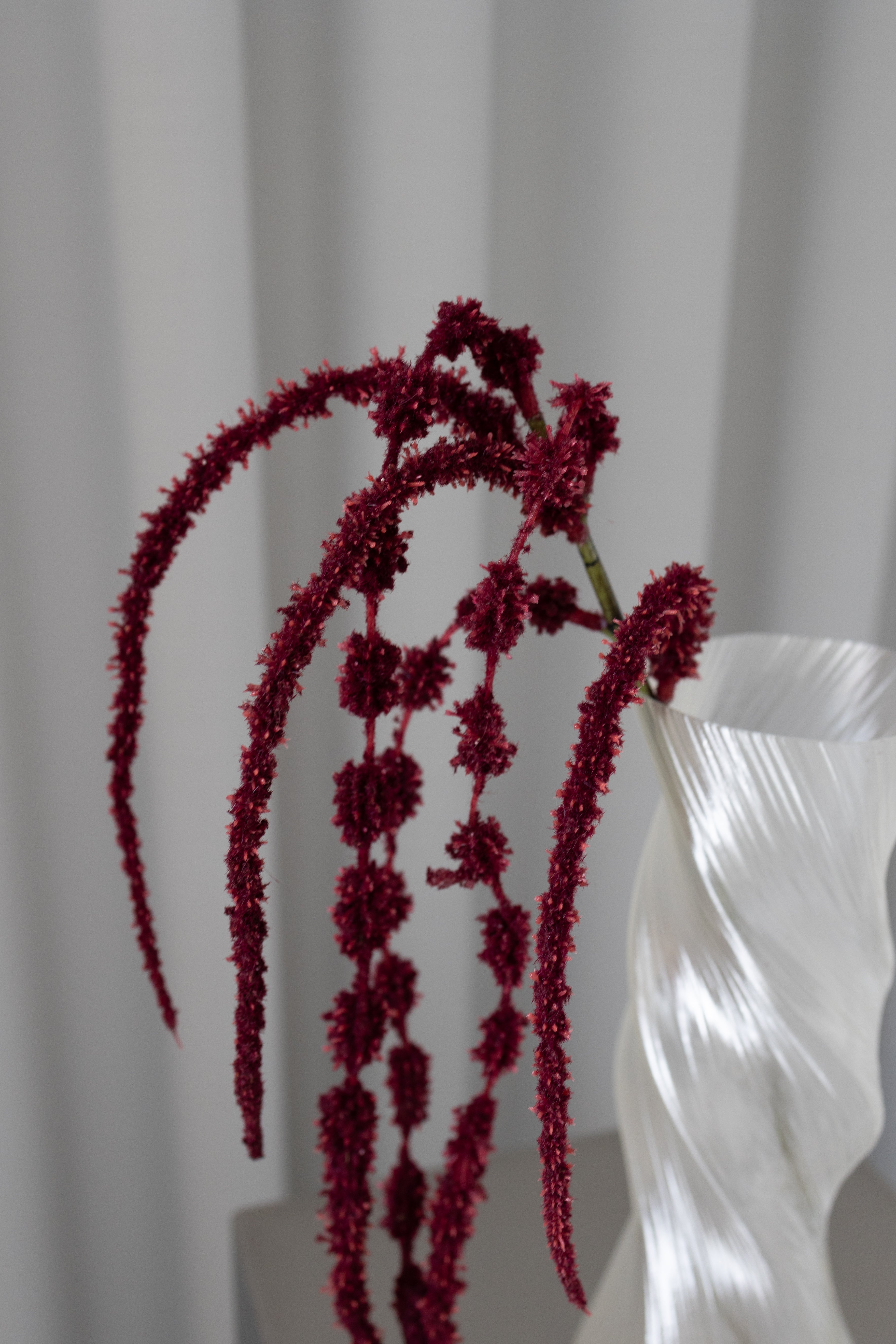 Artificial Amaranthus 6 fork - Red