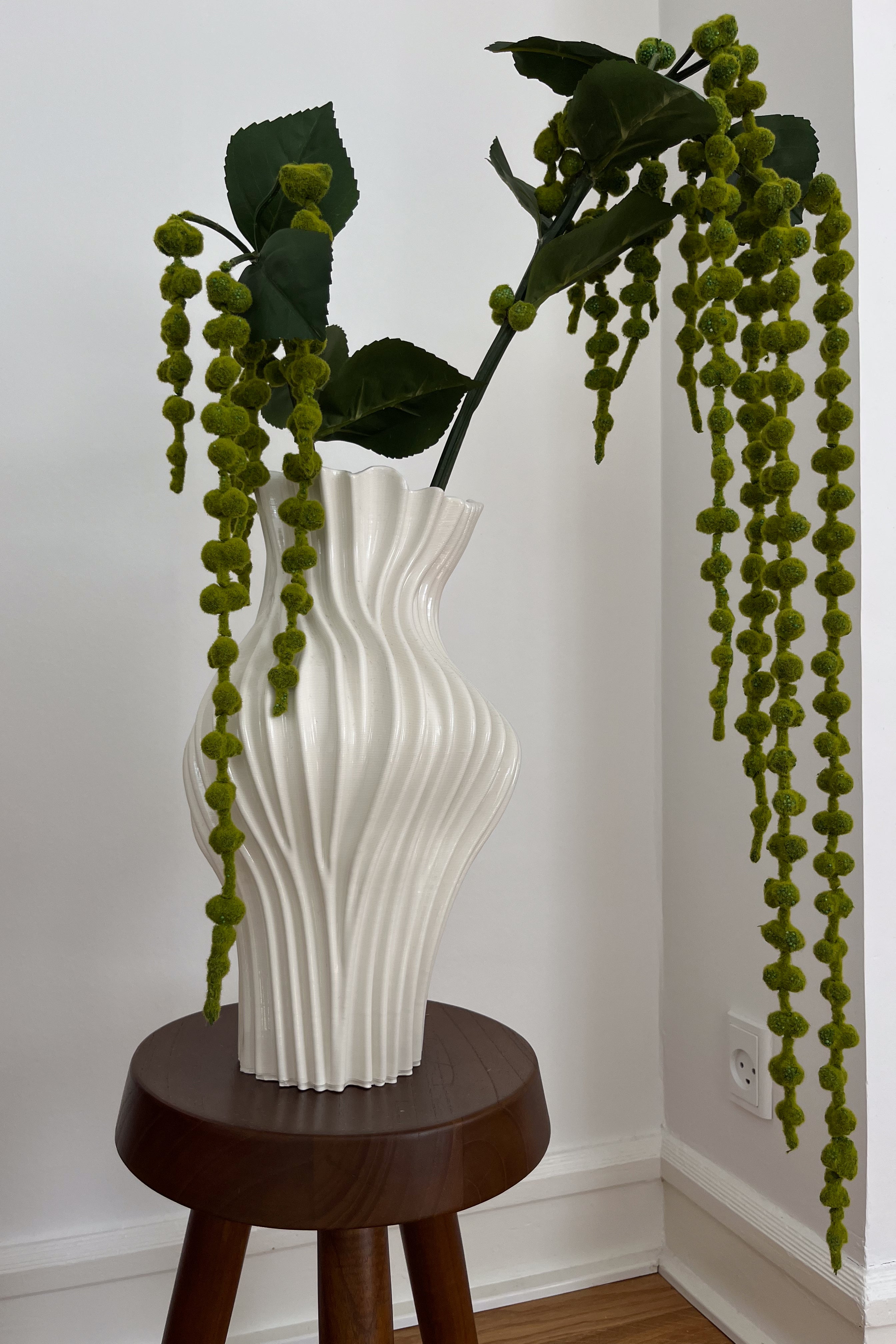 Kunstig Naturtro Amaranthus Stor Grøn