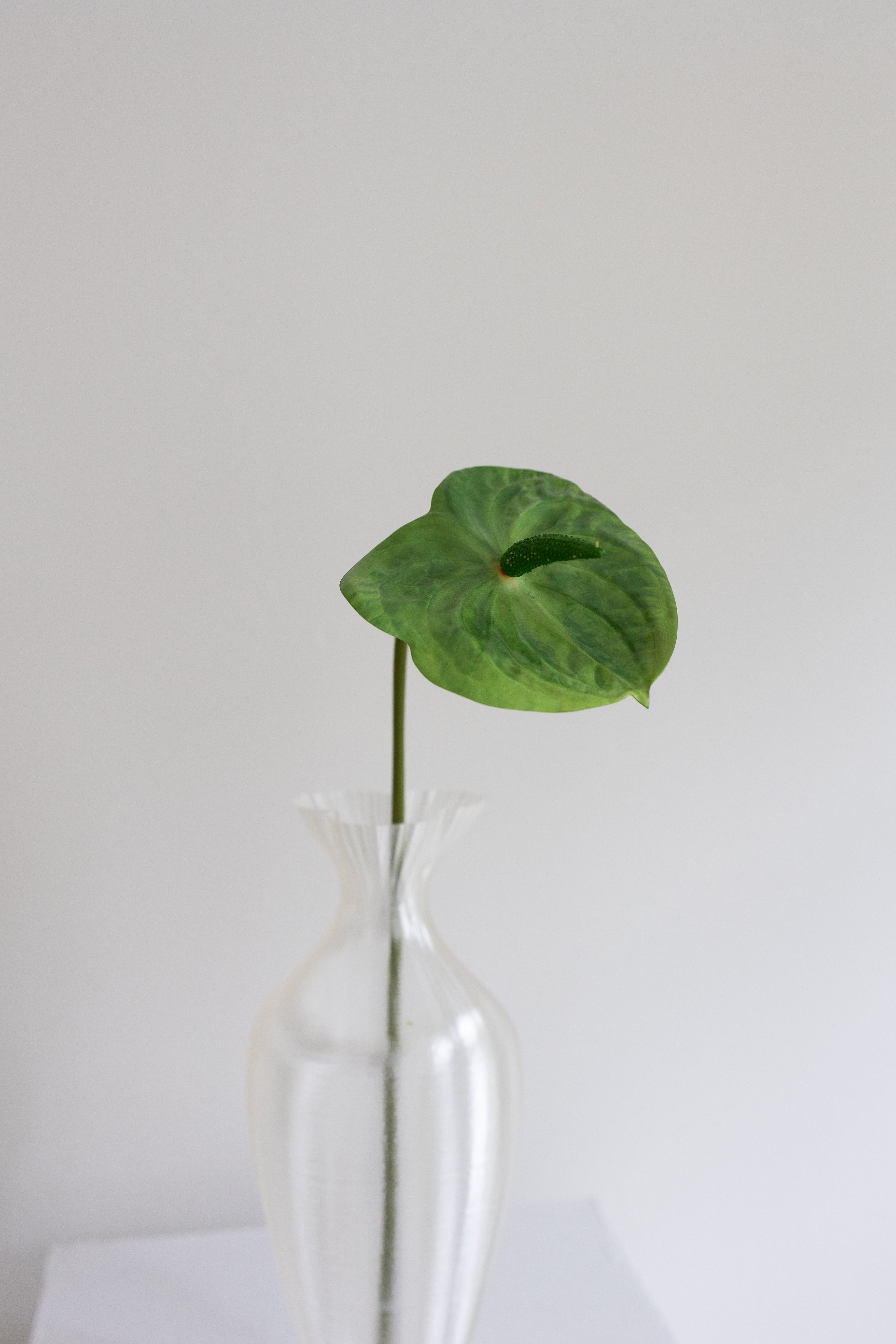 Kunstig Anthurium - Grøn