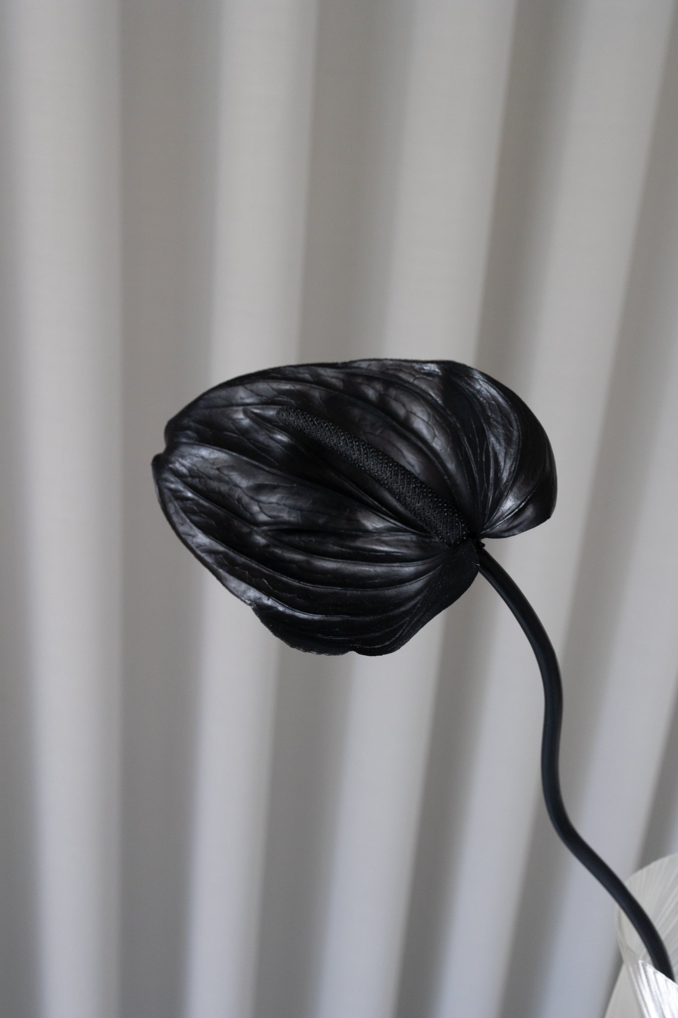 Artificial Anthurium Black
