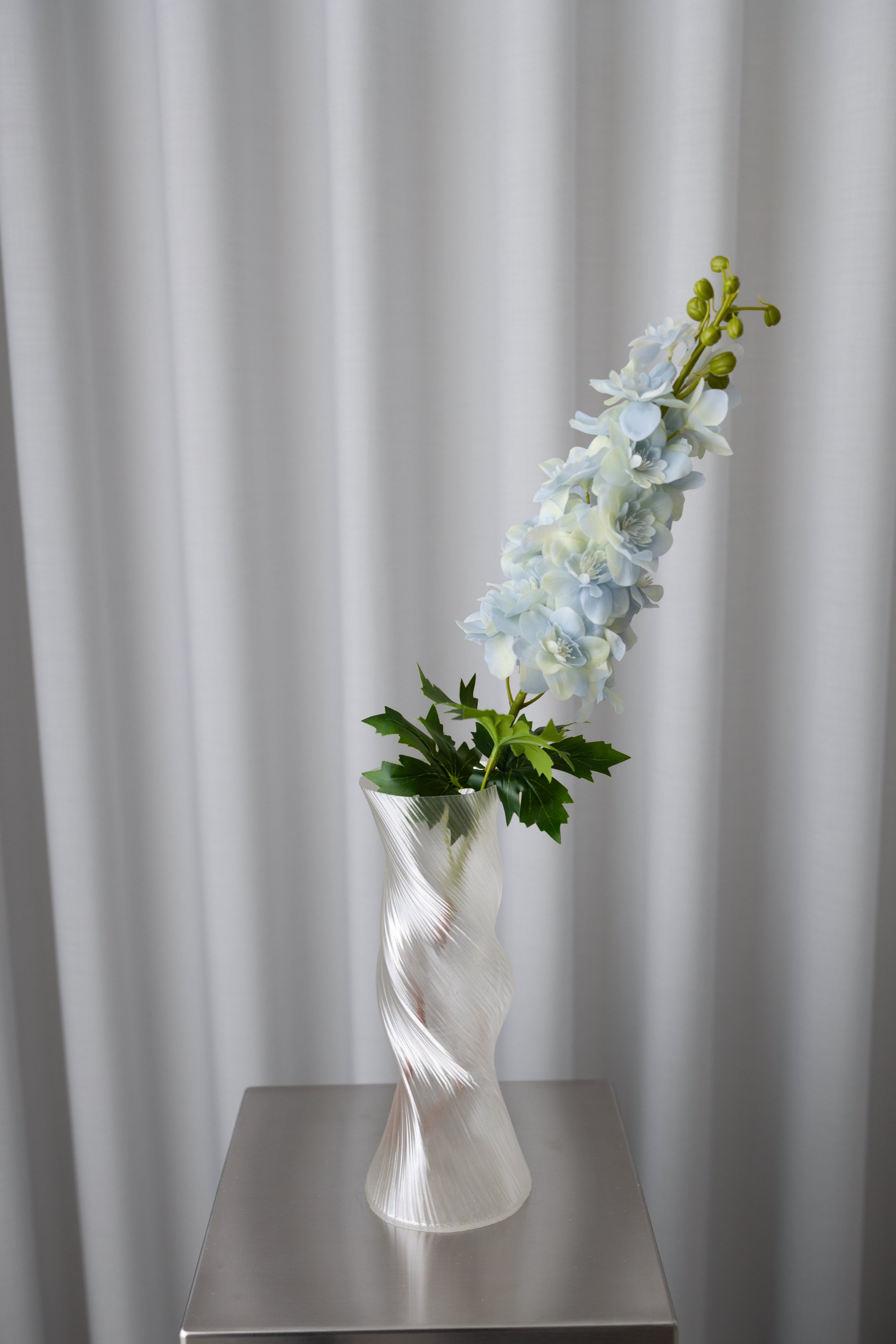 Kunstig Delphinium - Lyseblå