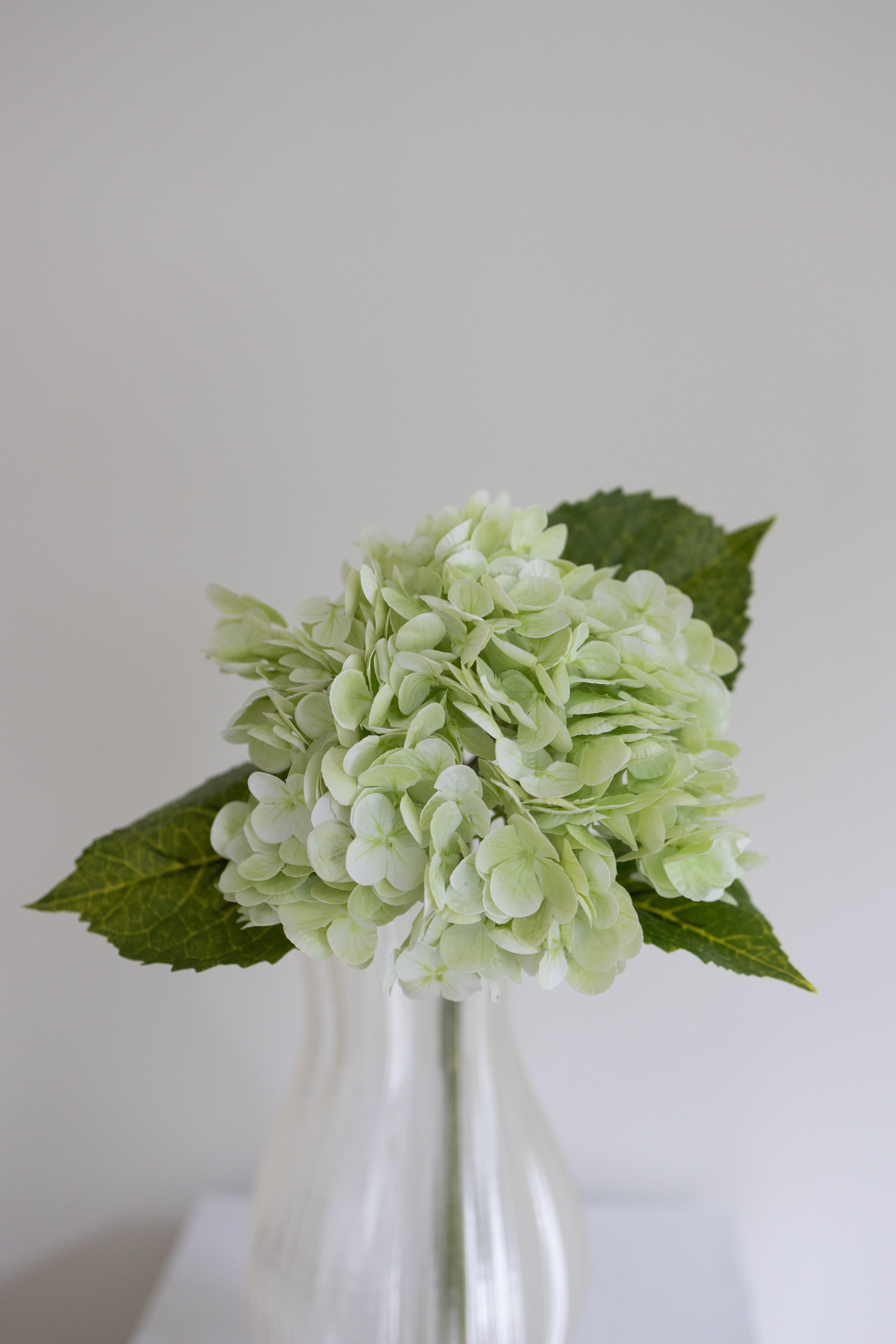 Artificial Hydrangea - Light Green