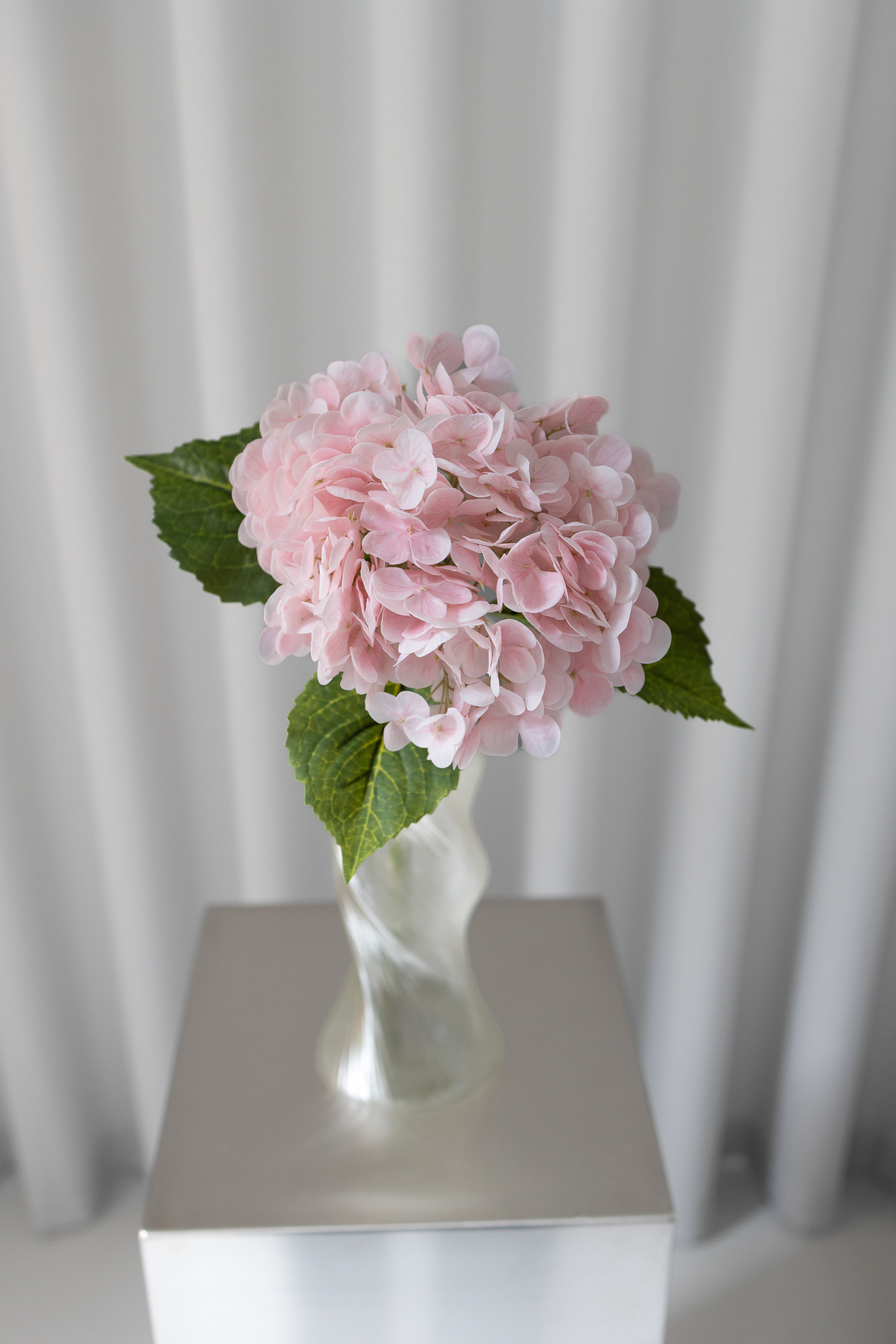Artificial Hydrangea - Light Pink
