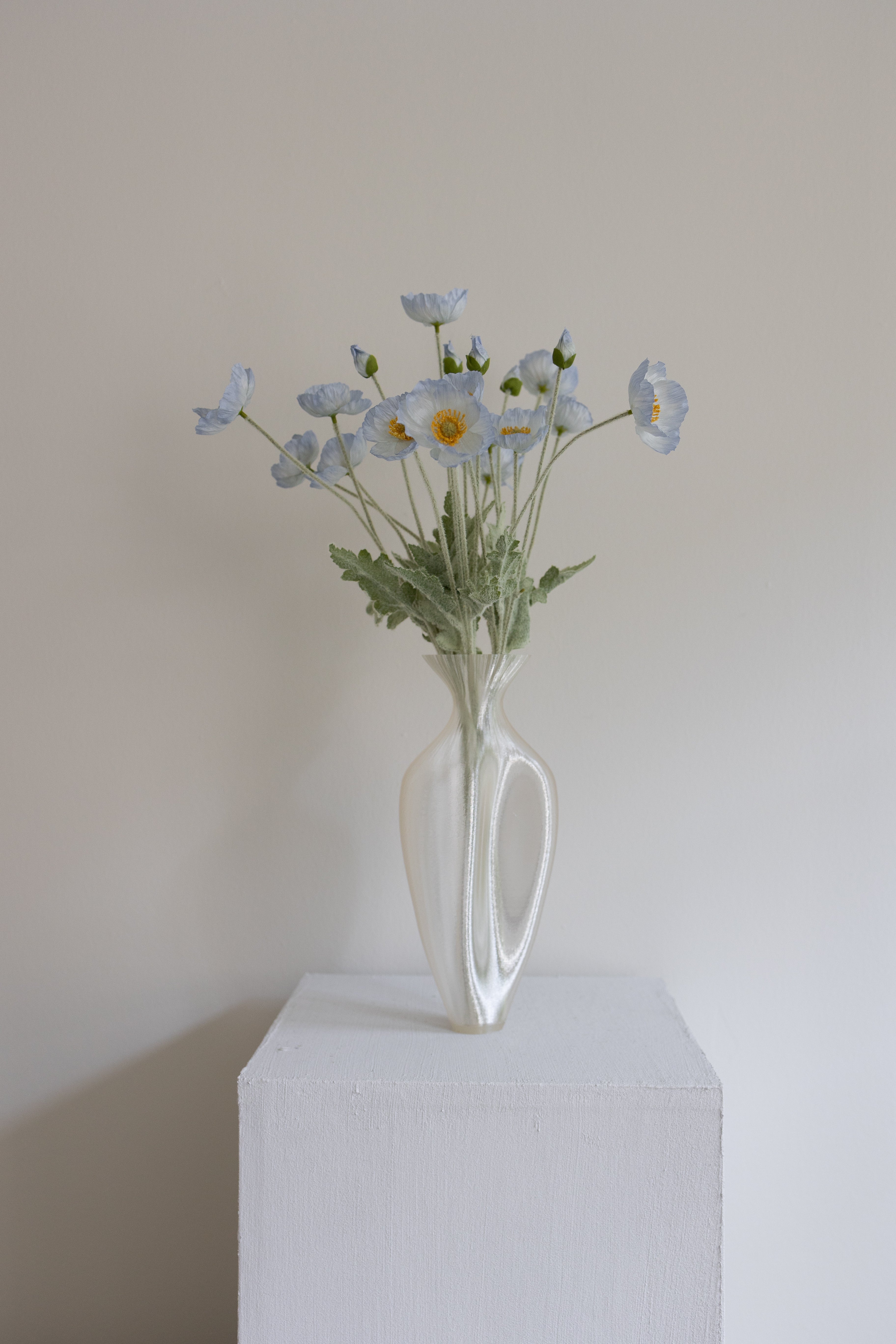 Light Blue Poppy Bouquet