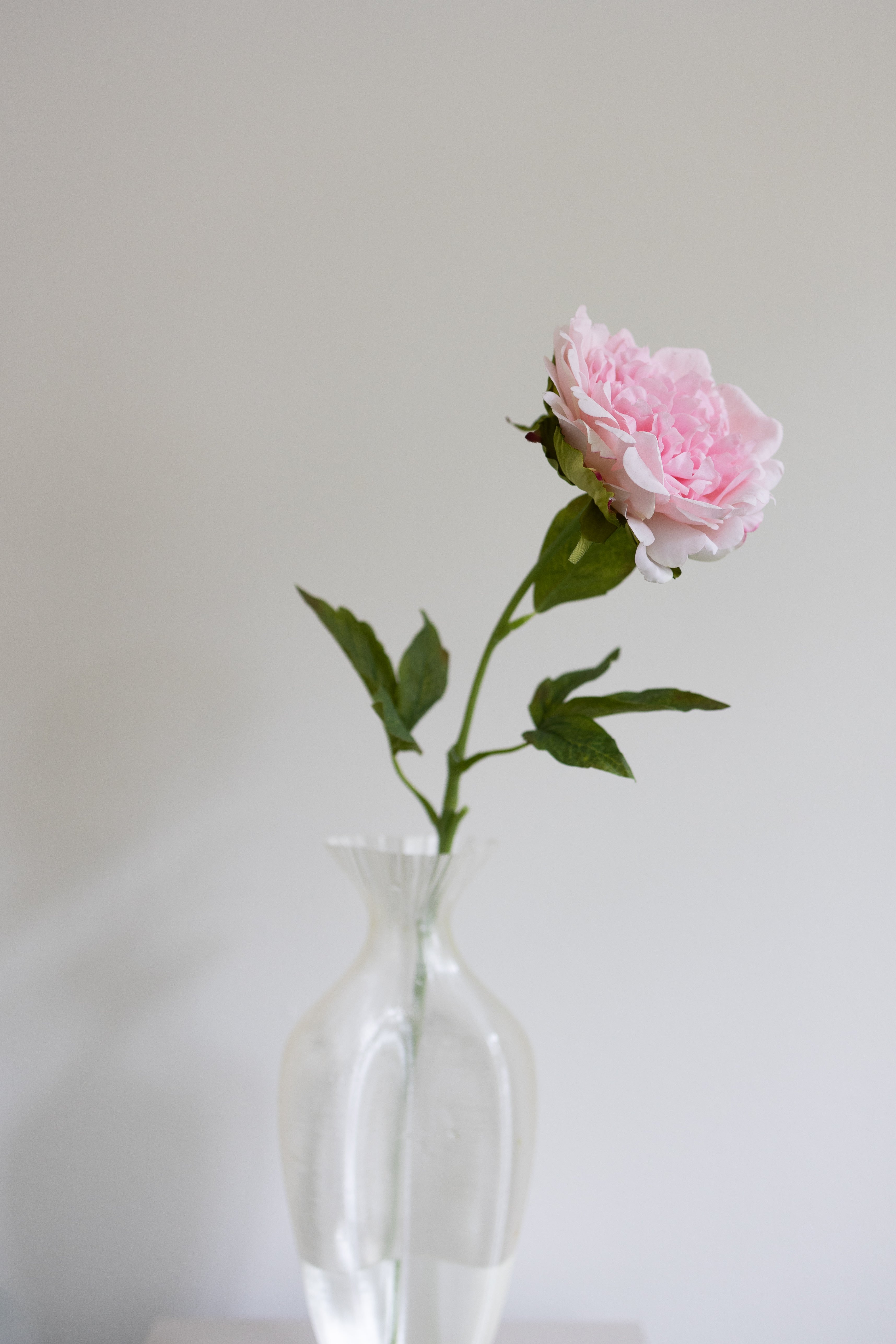 Artificial Peony - Light Rose