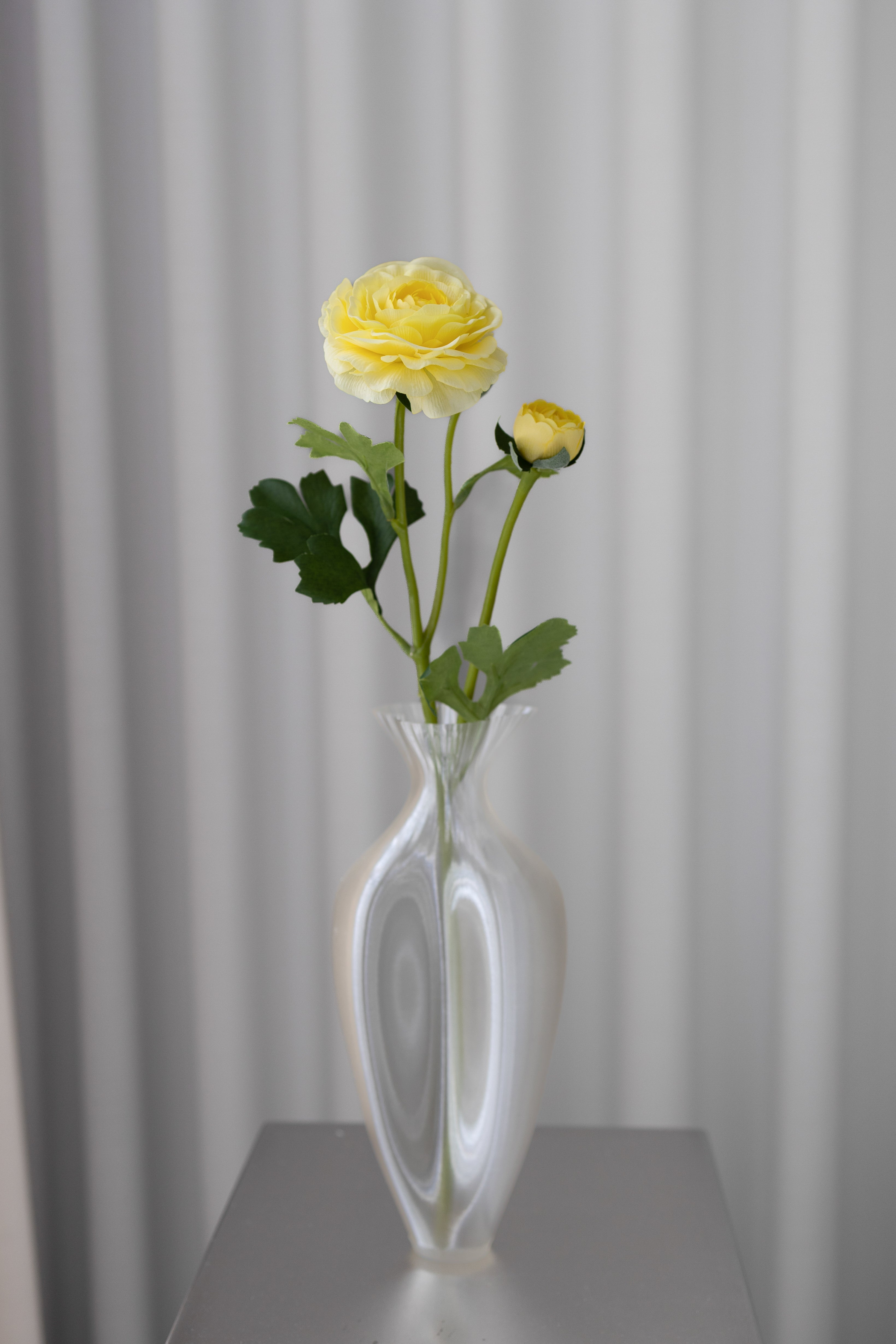 Kunstig Ranunkel - Gul