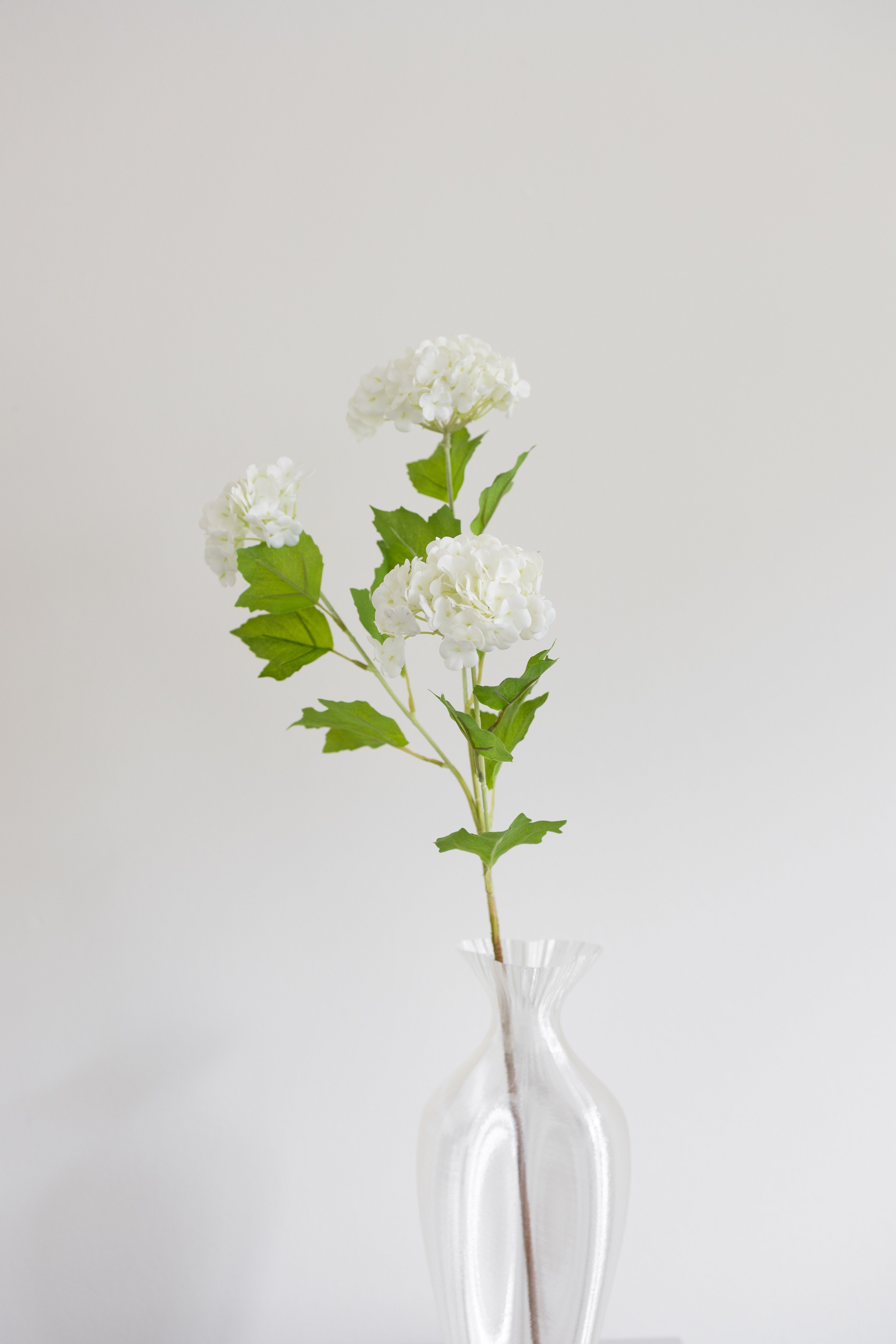 Artificial Snowball Hydrangea - White