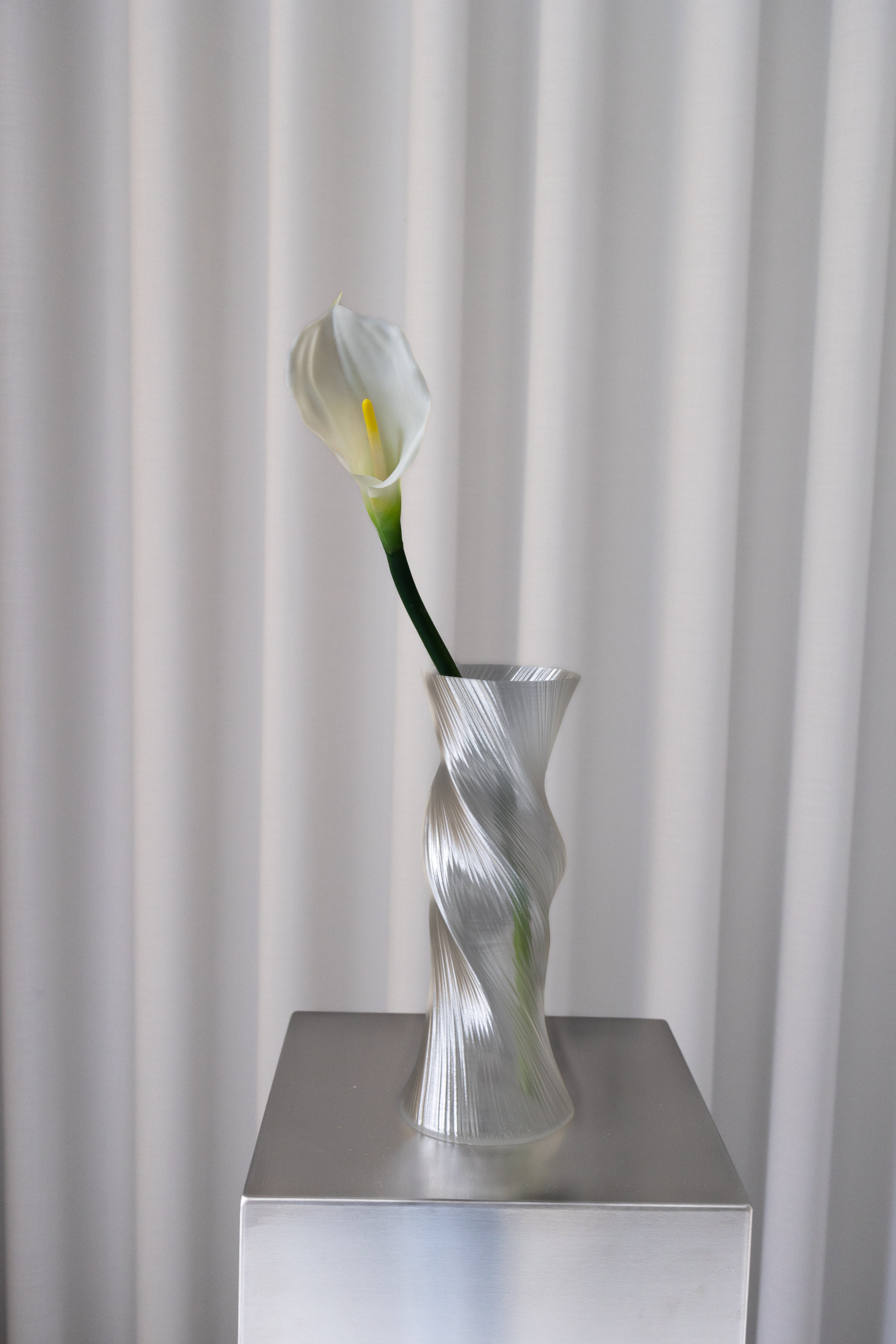 Artificial Calla Lily - White