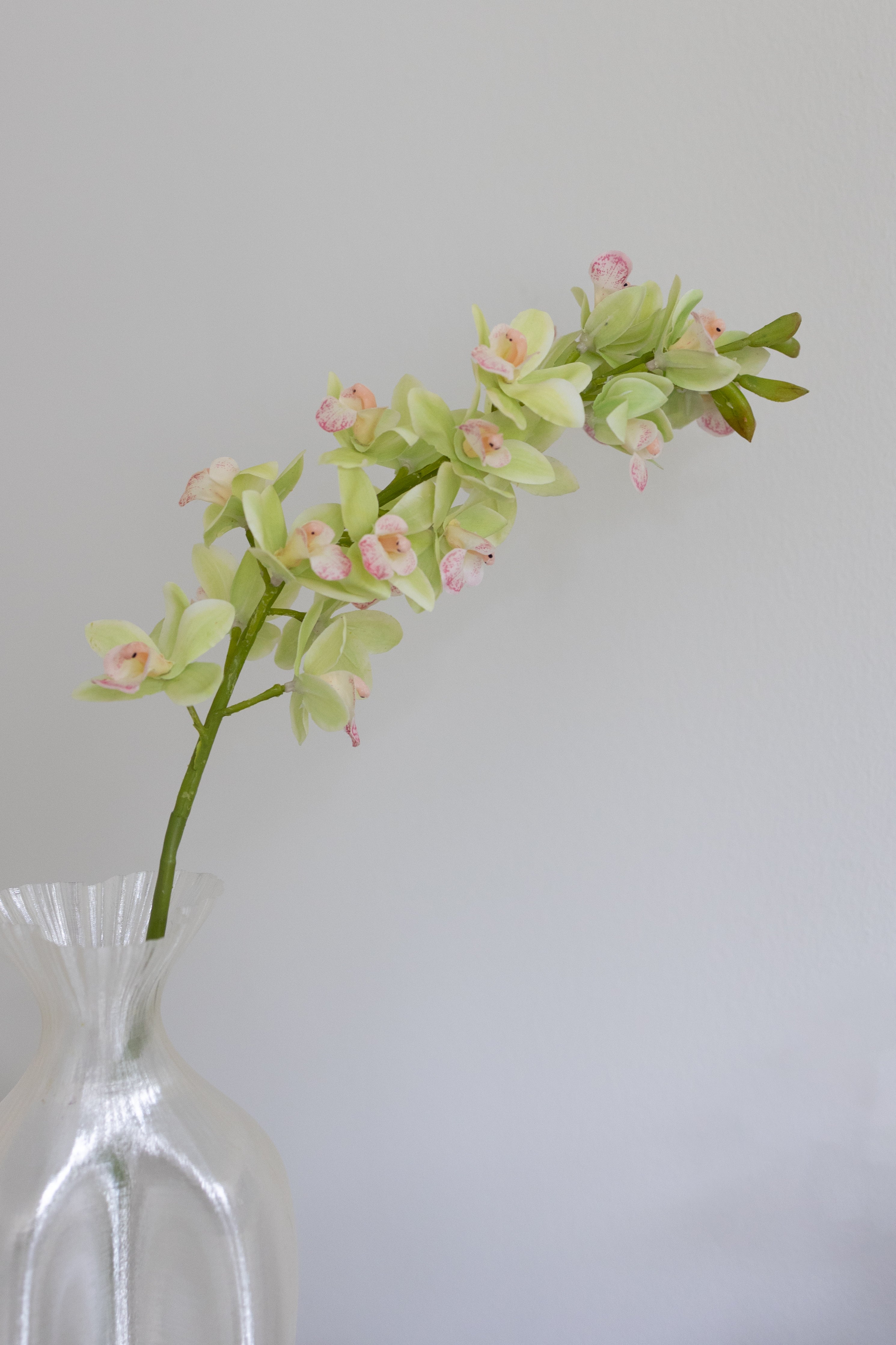 Artificial Small Cymbidium - Green
