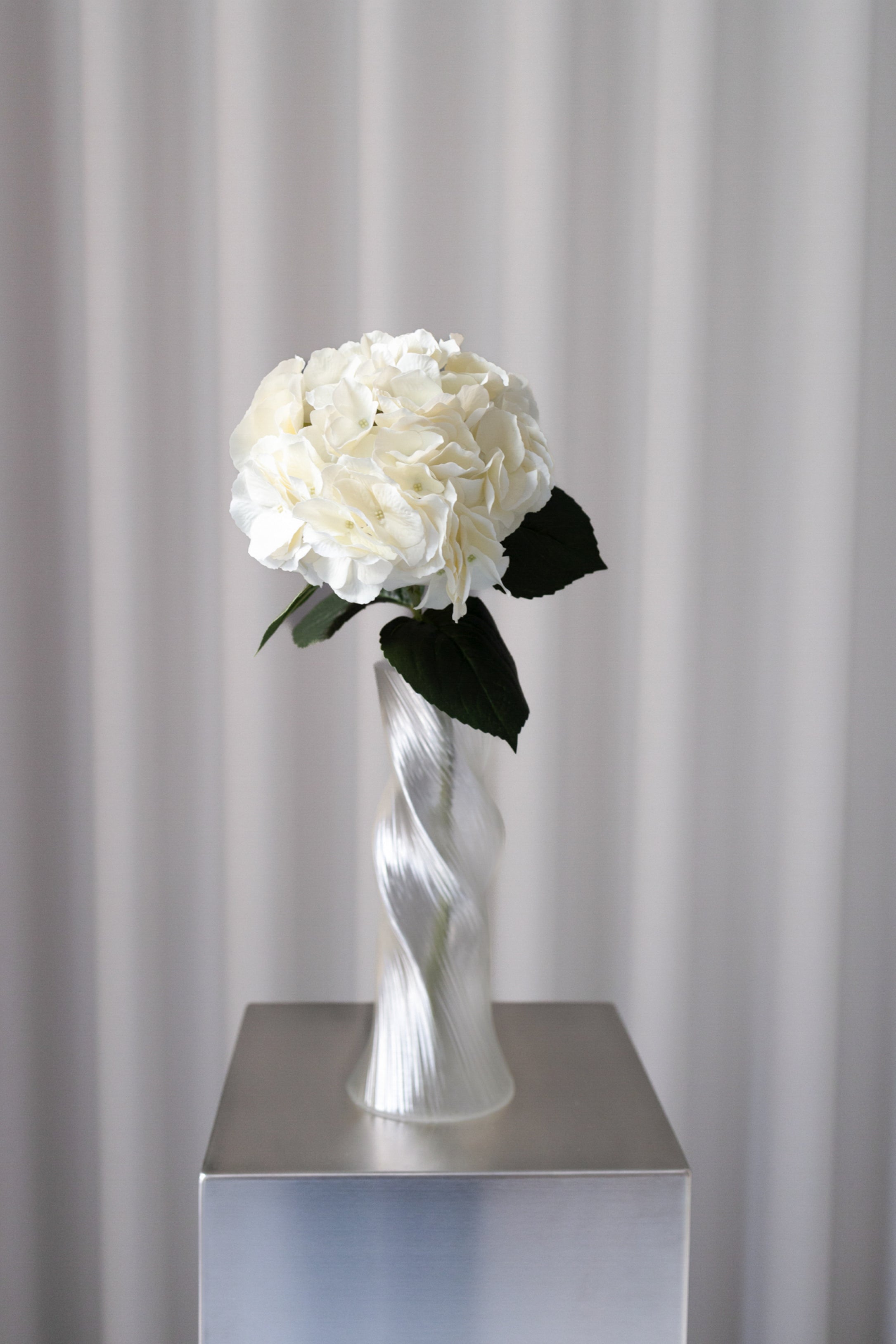 Kunstig Naturtro Hortensia - Creme