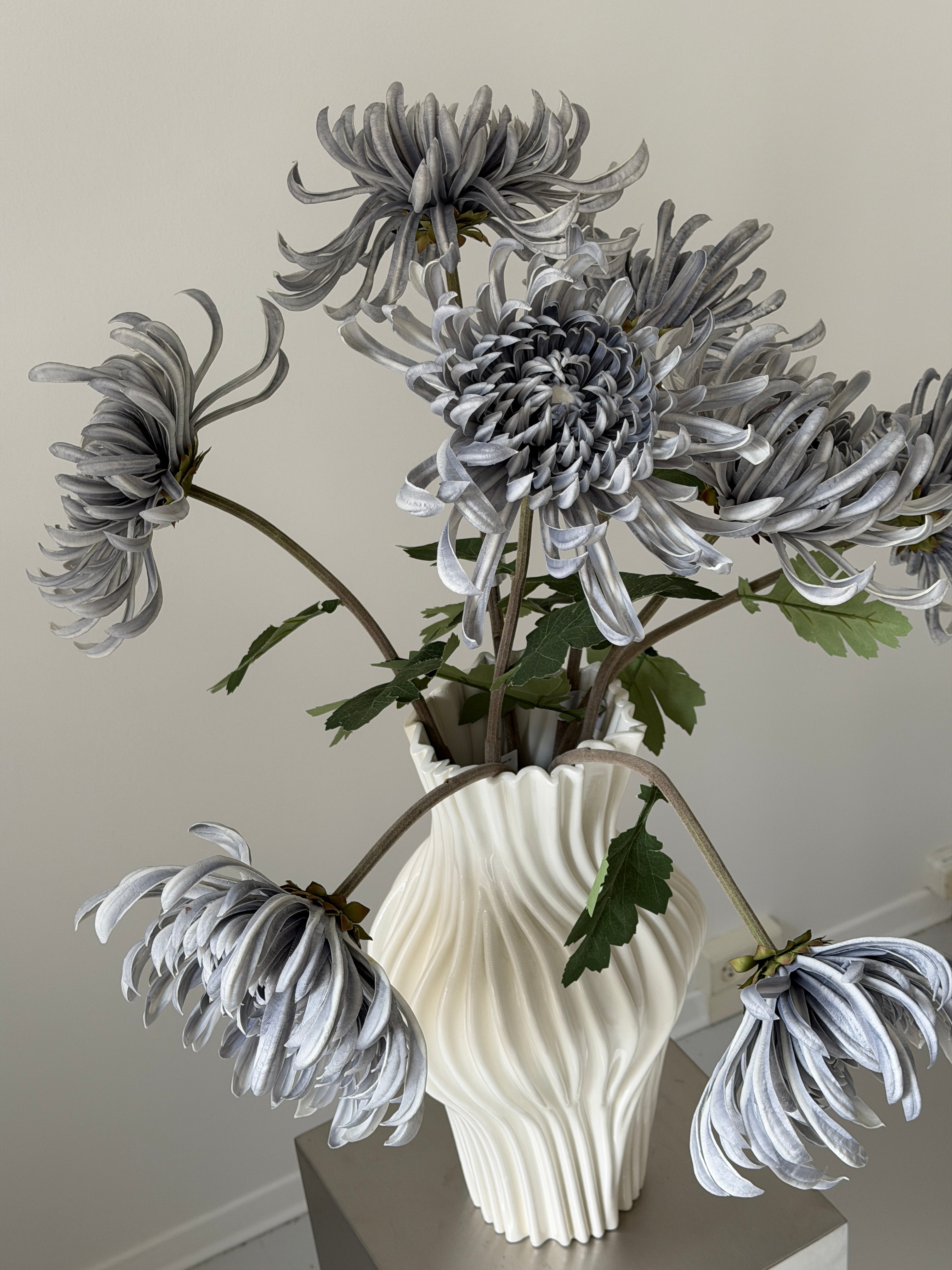 CHROME BLOOM SCULPTURE
