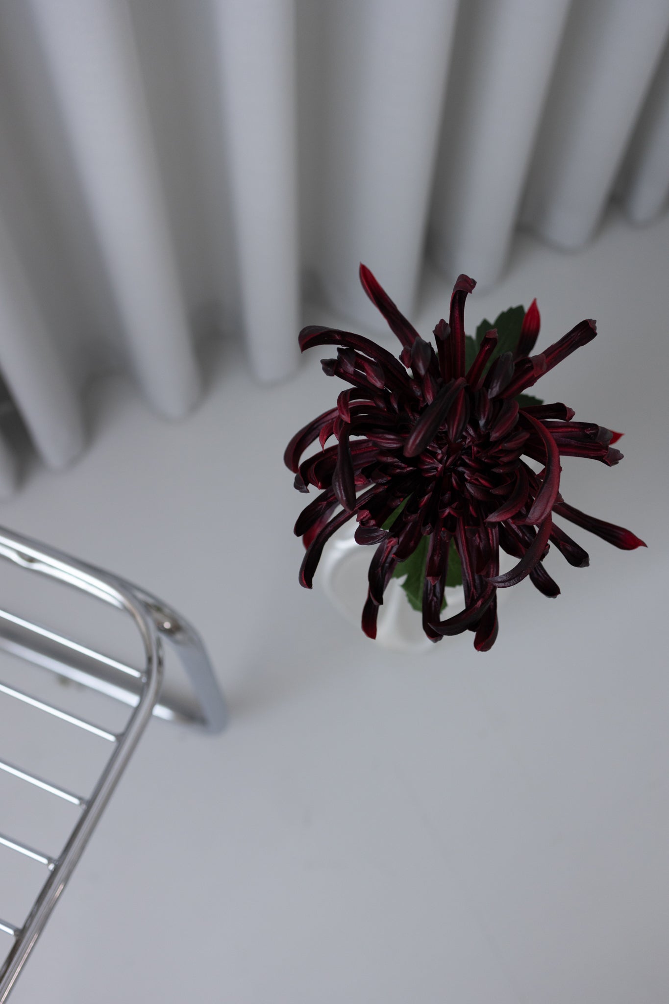 Artificial Chrysanthemum Bordeaux