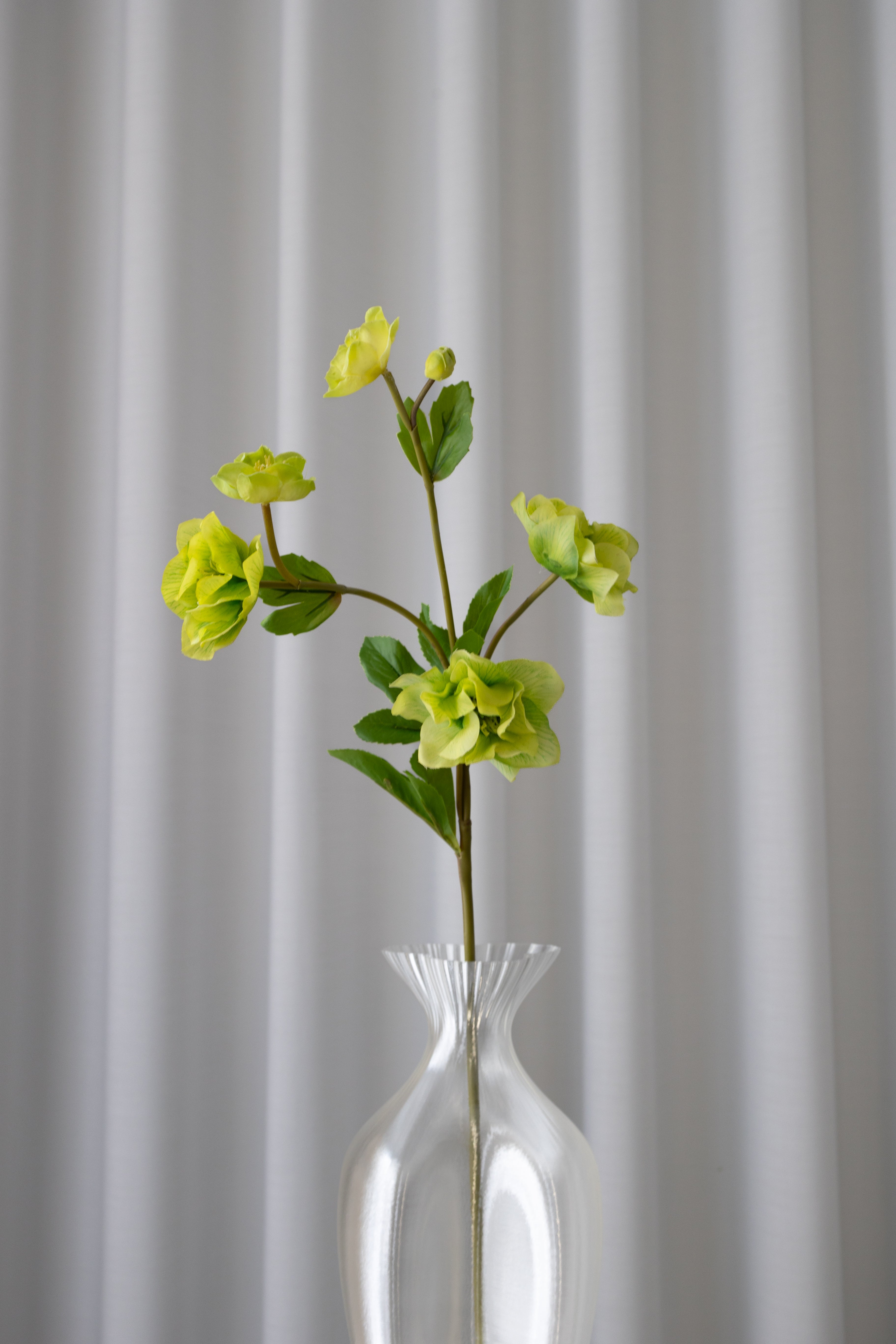 Kunstig Hellebore Grøn