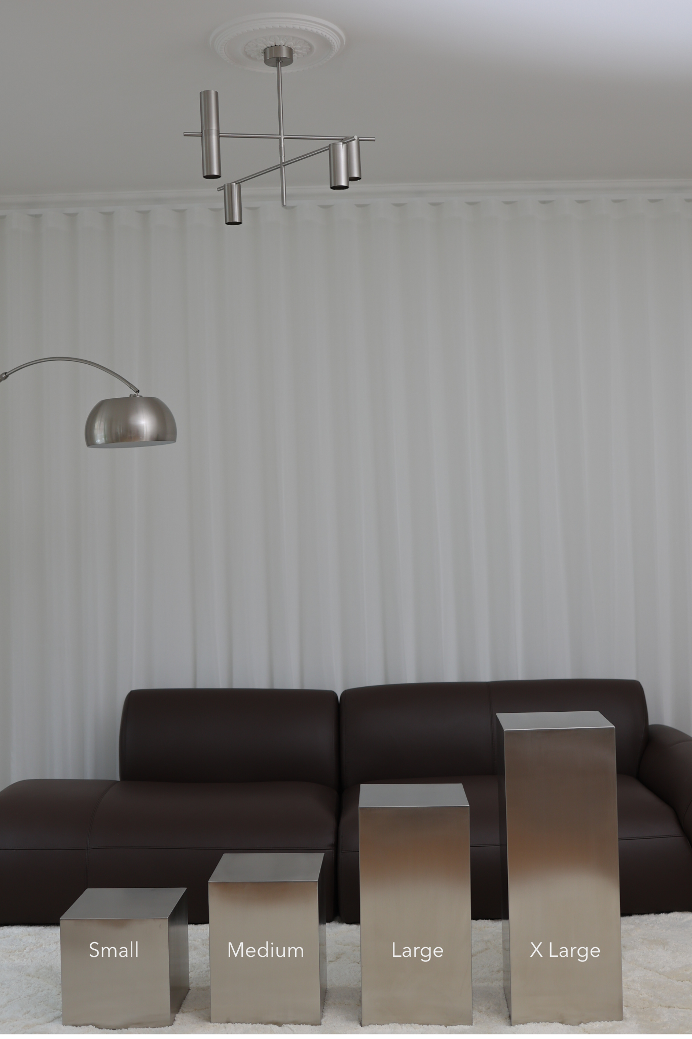 Stål Piedestal Large