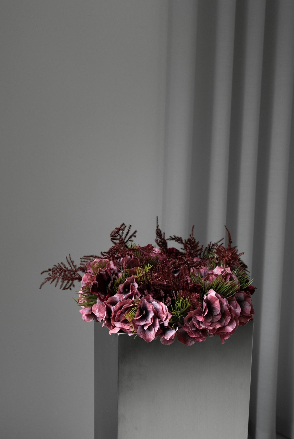 BORDEAUX BLOOM WREATH
