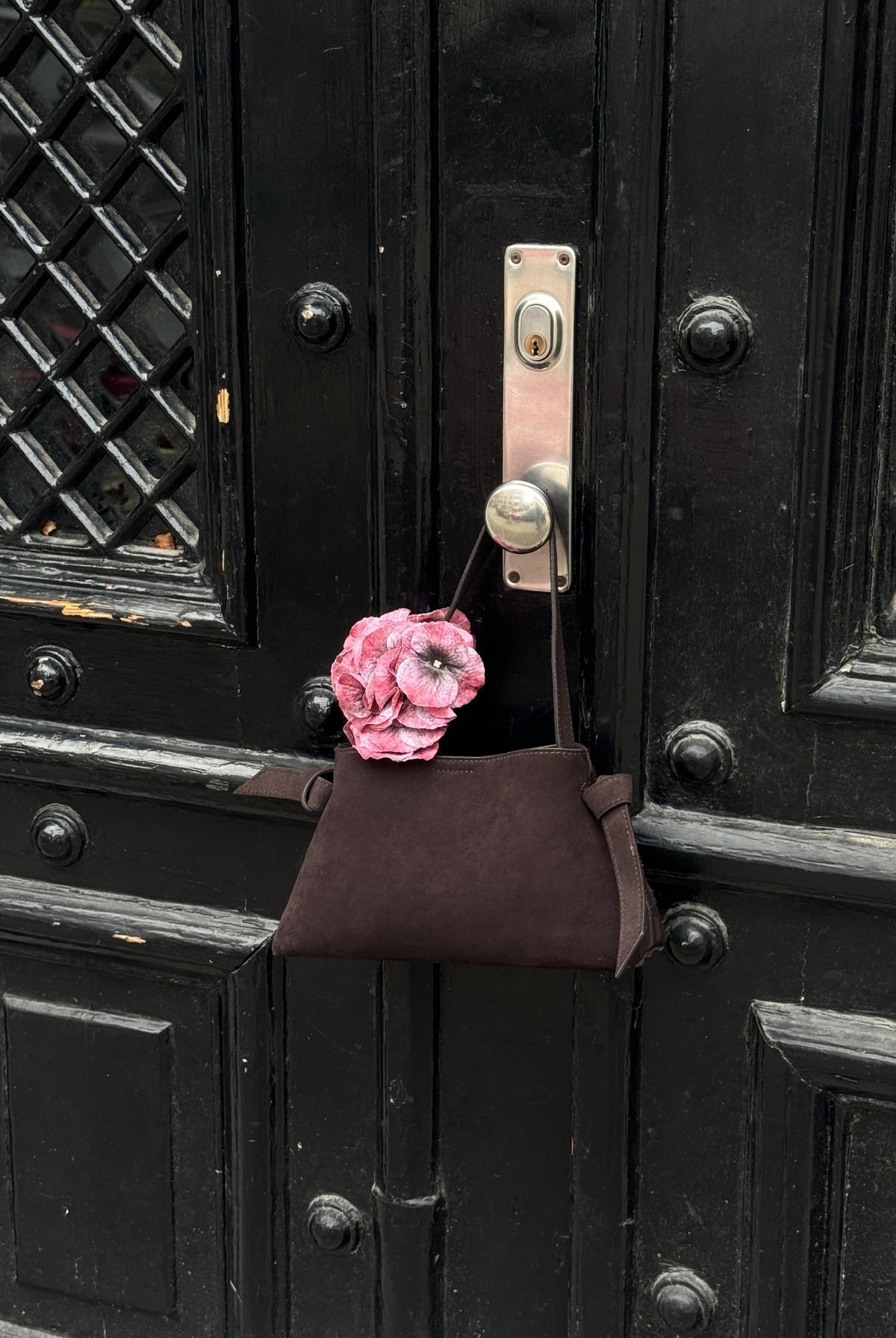 Hairclip - Hydrangea - Bordeaux