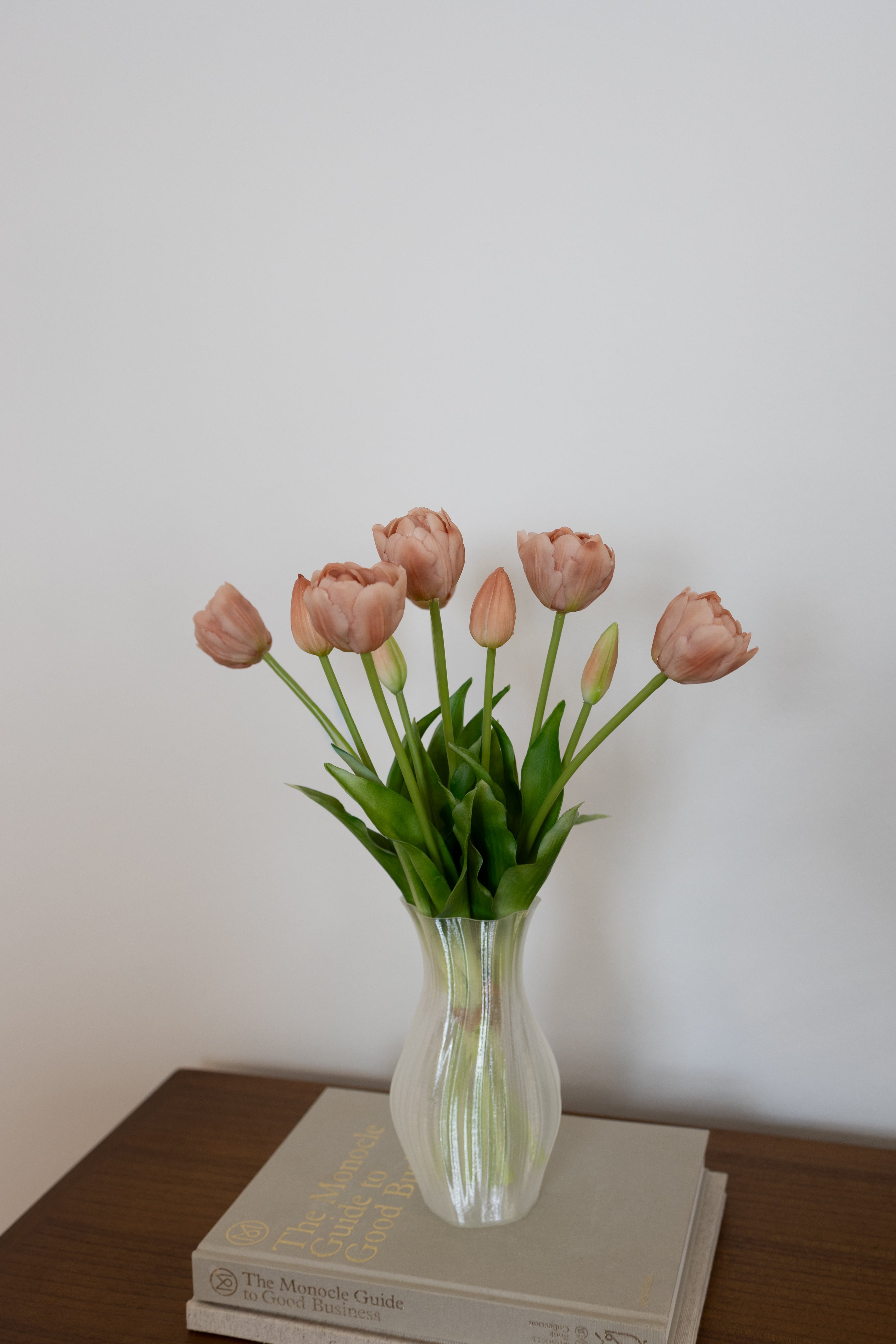 Beige Tulips Bouquet - 2 Bundles
