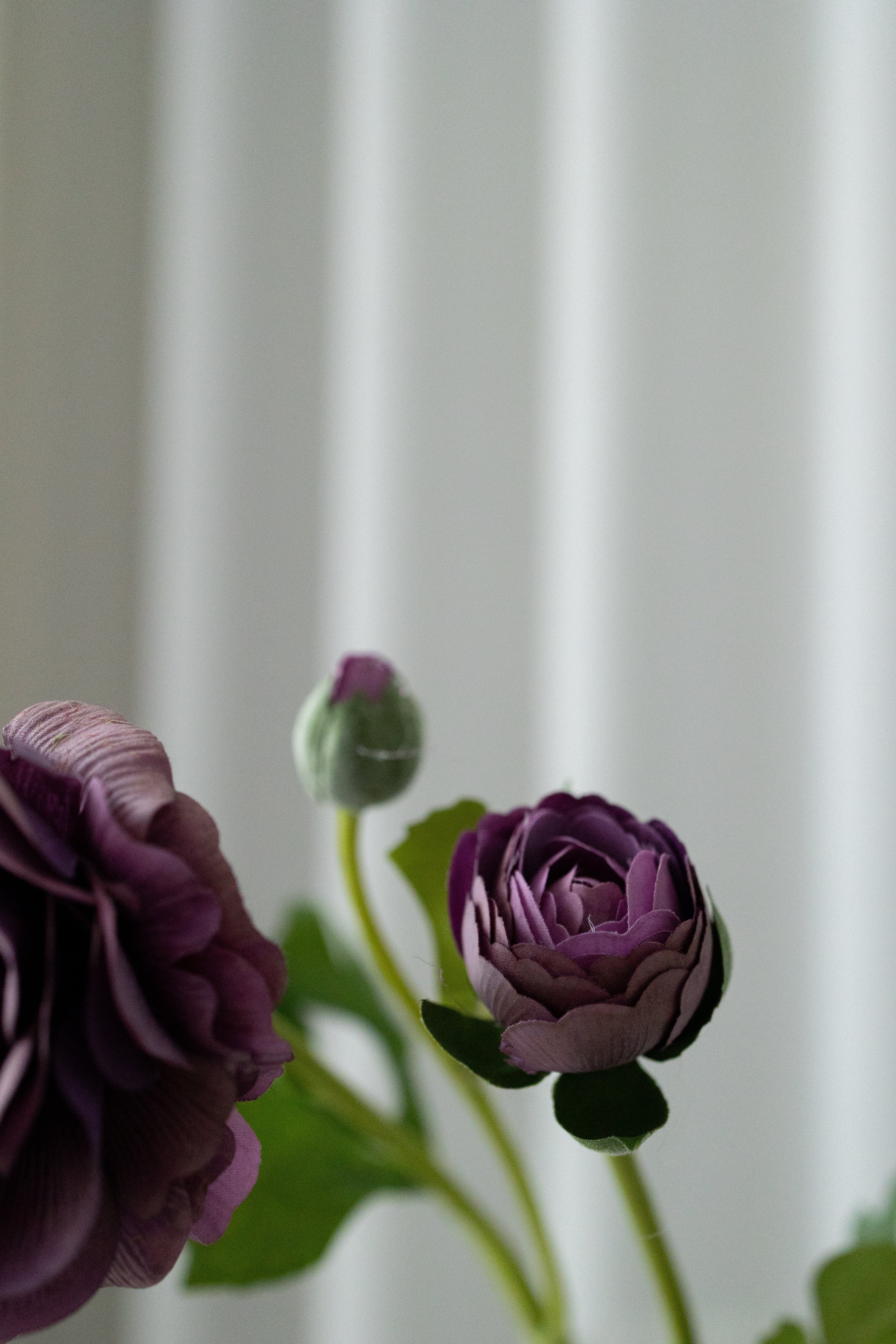 KUNSTIG RANUNKEL - LILLA