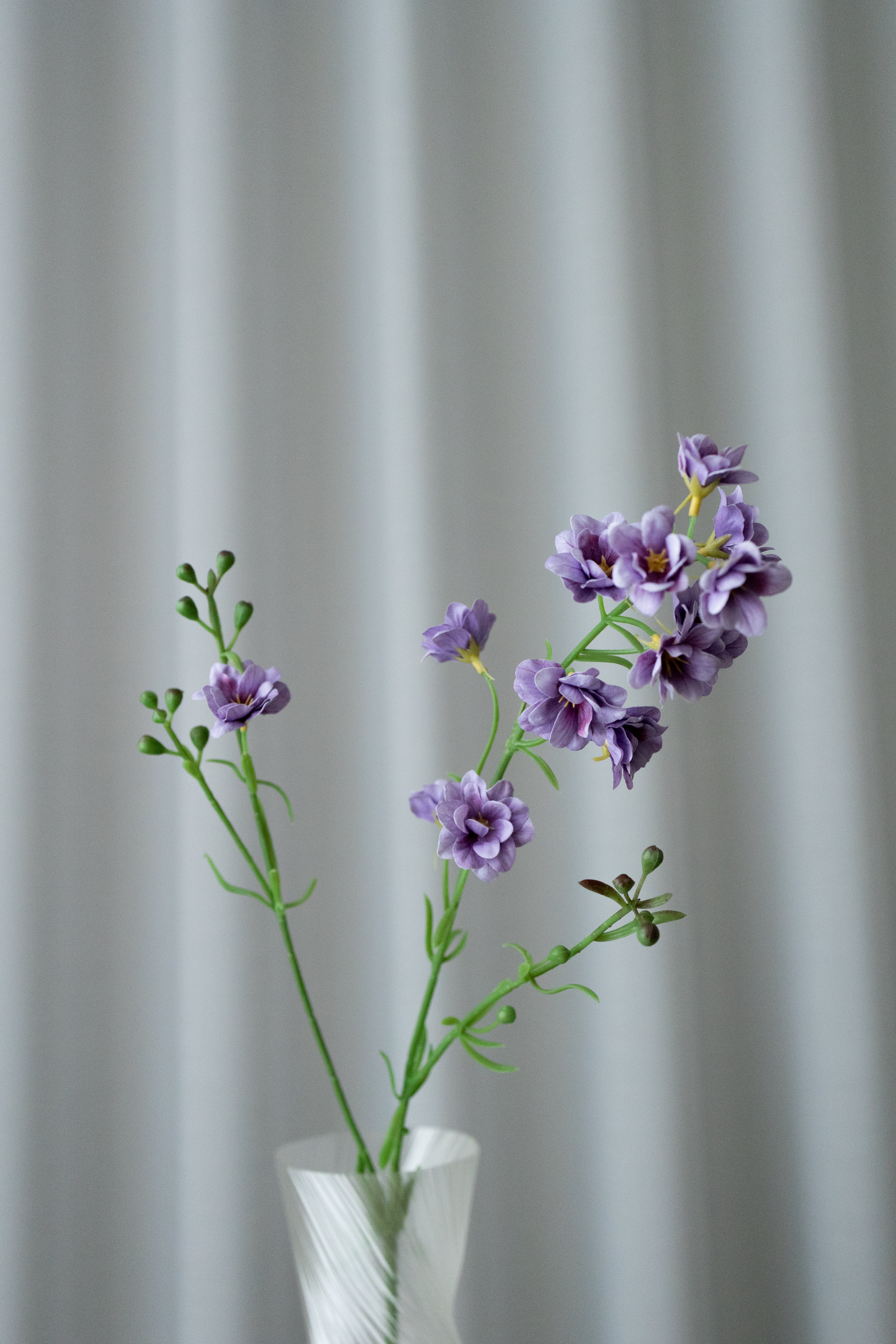 Artificial Violet Flower - Purple