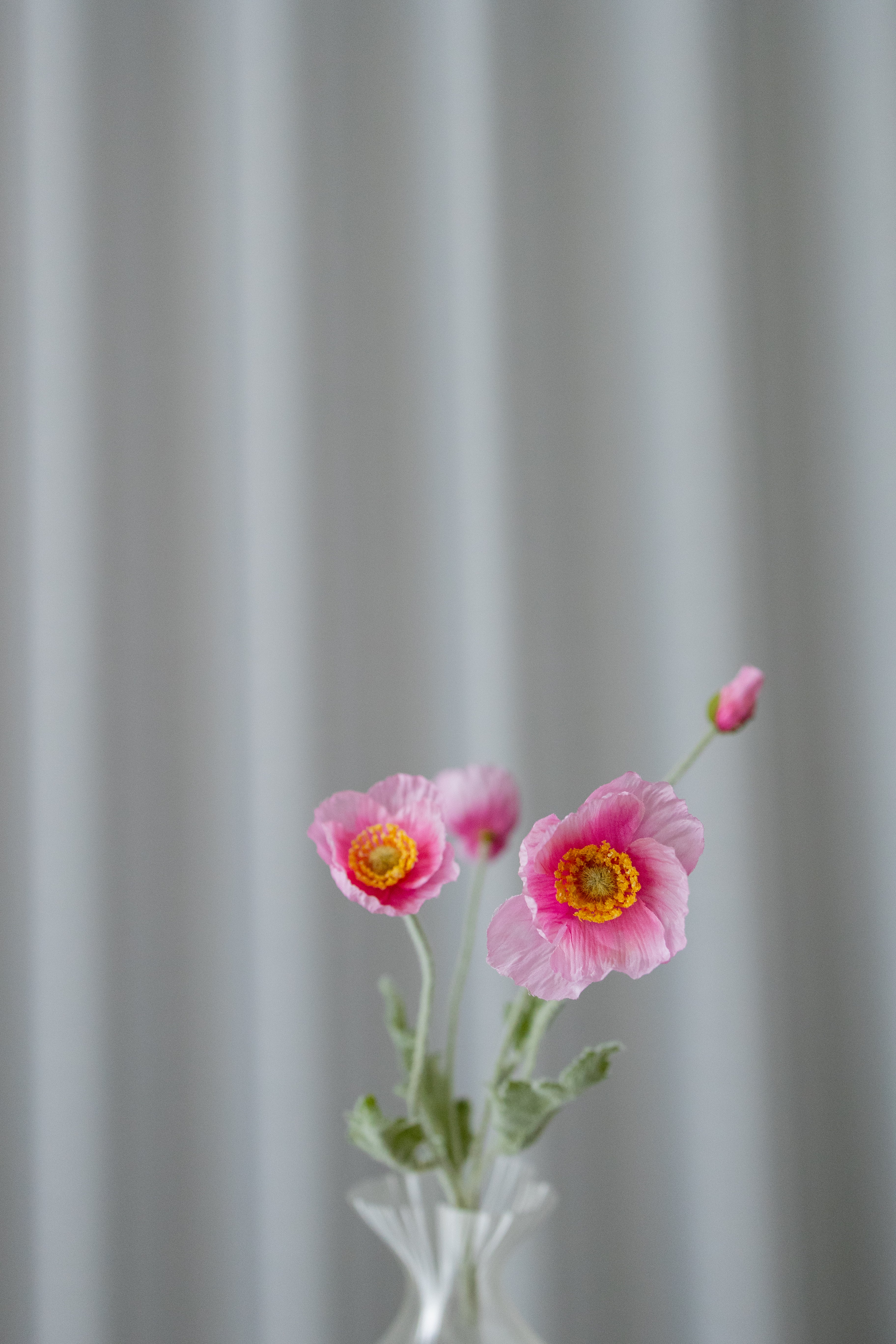Artificial Poppy - Pink