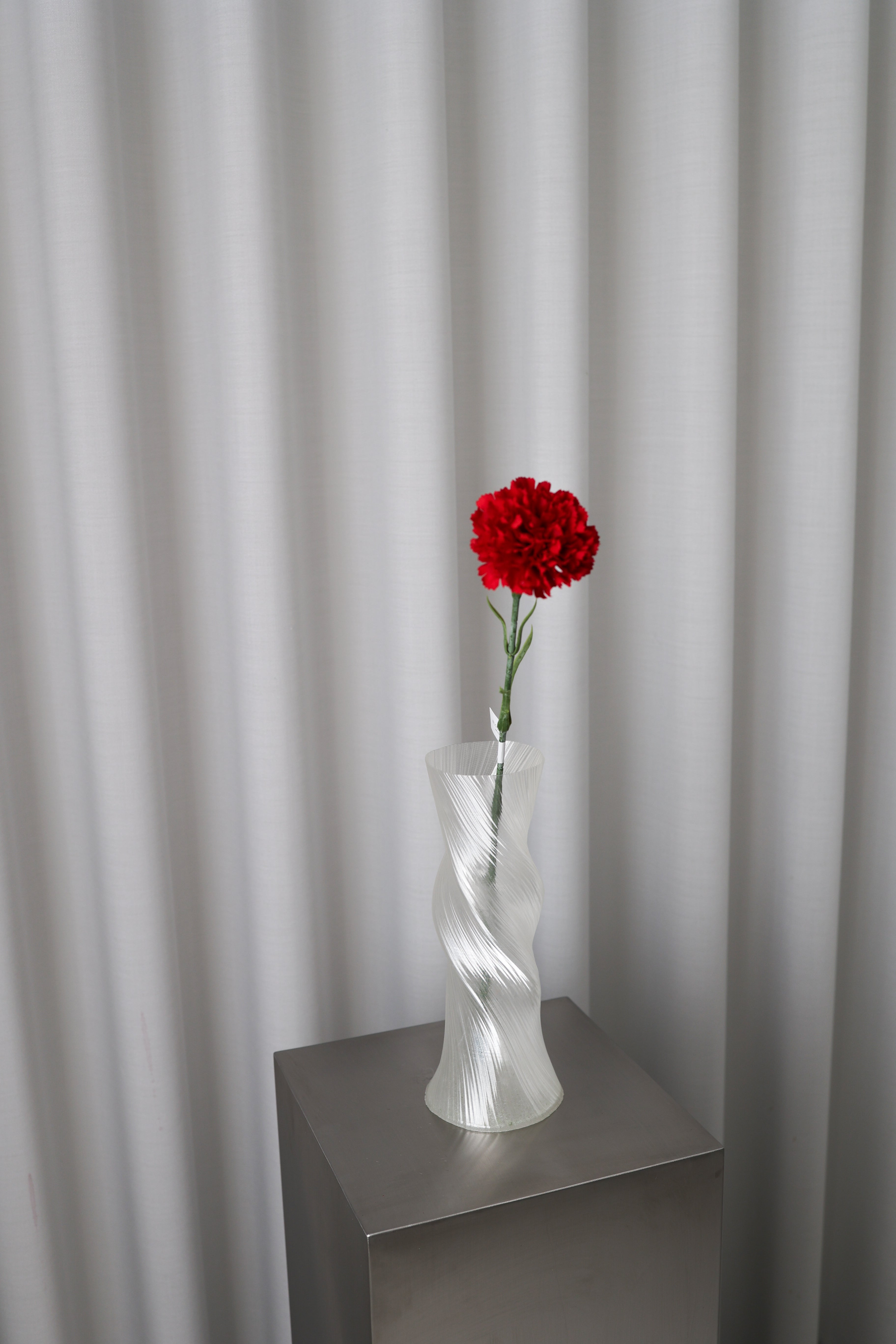 Kunstig Nellike - Rød