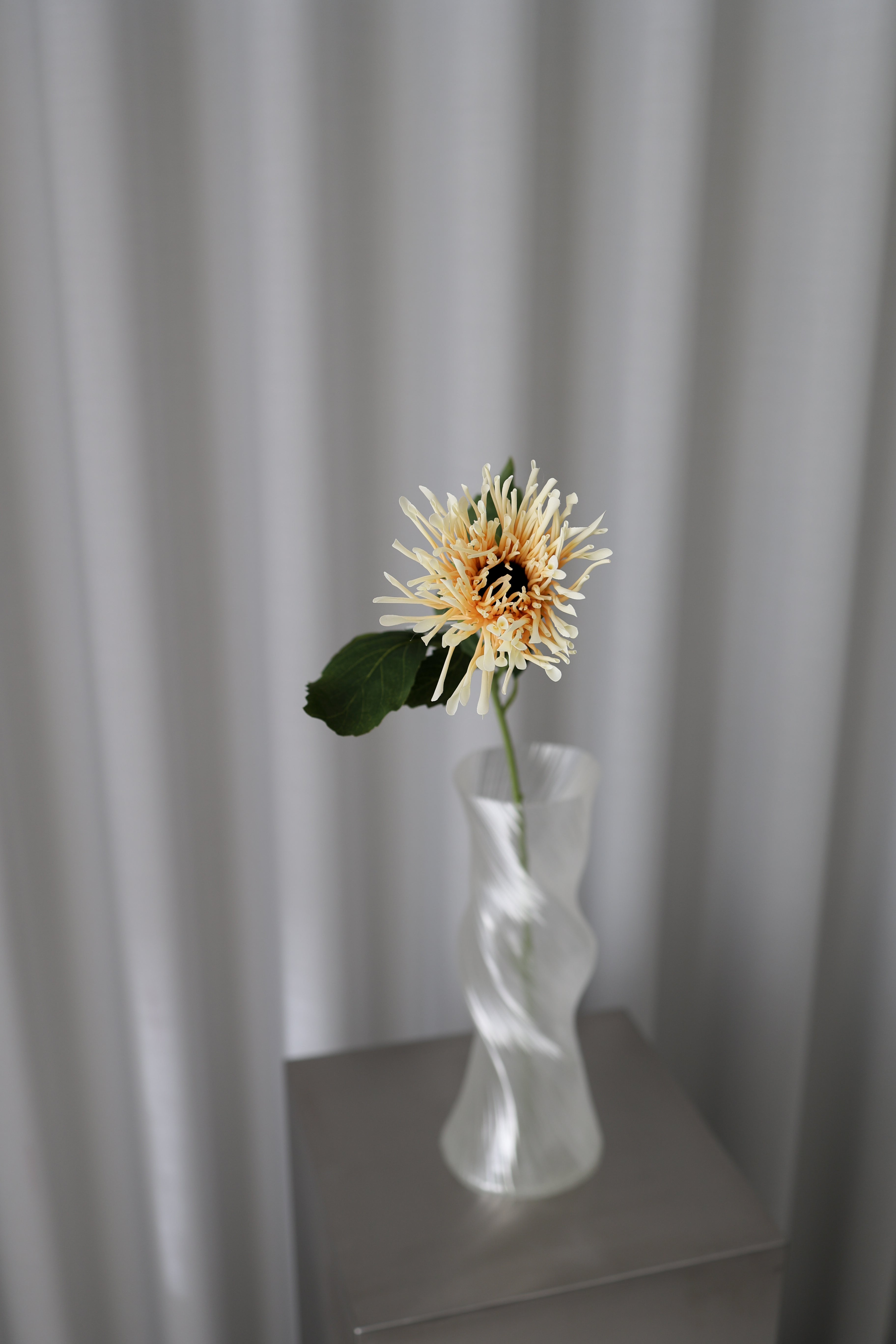 Artificial Pincushion - Light Yellow