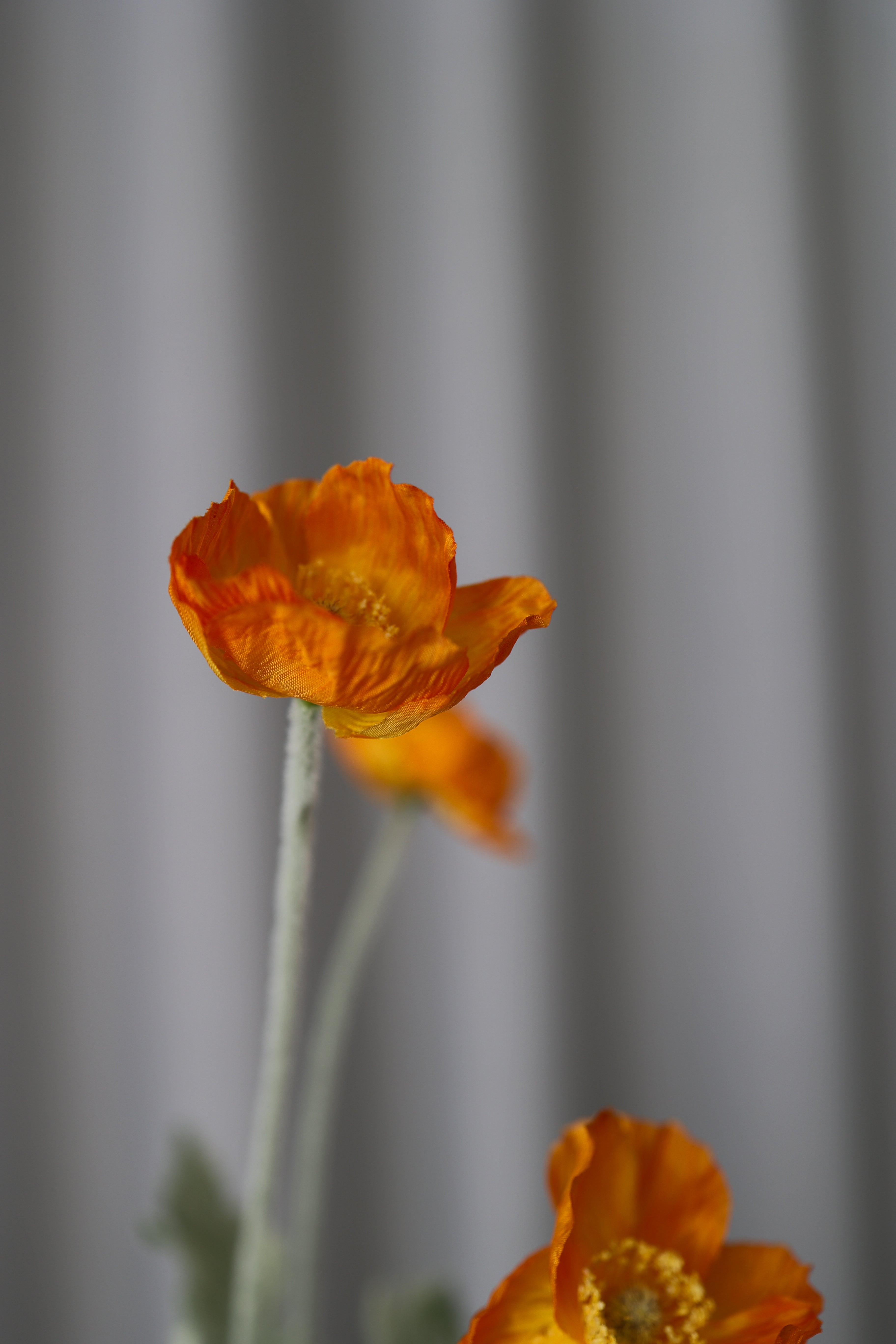 Artificial Poppy - Orange
