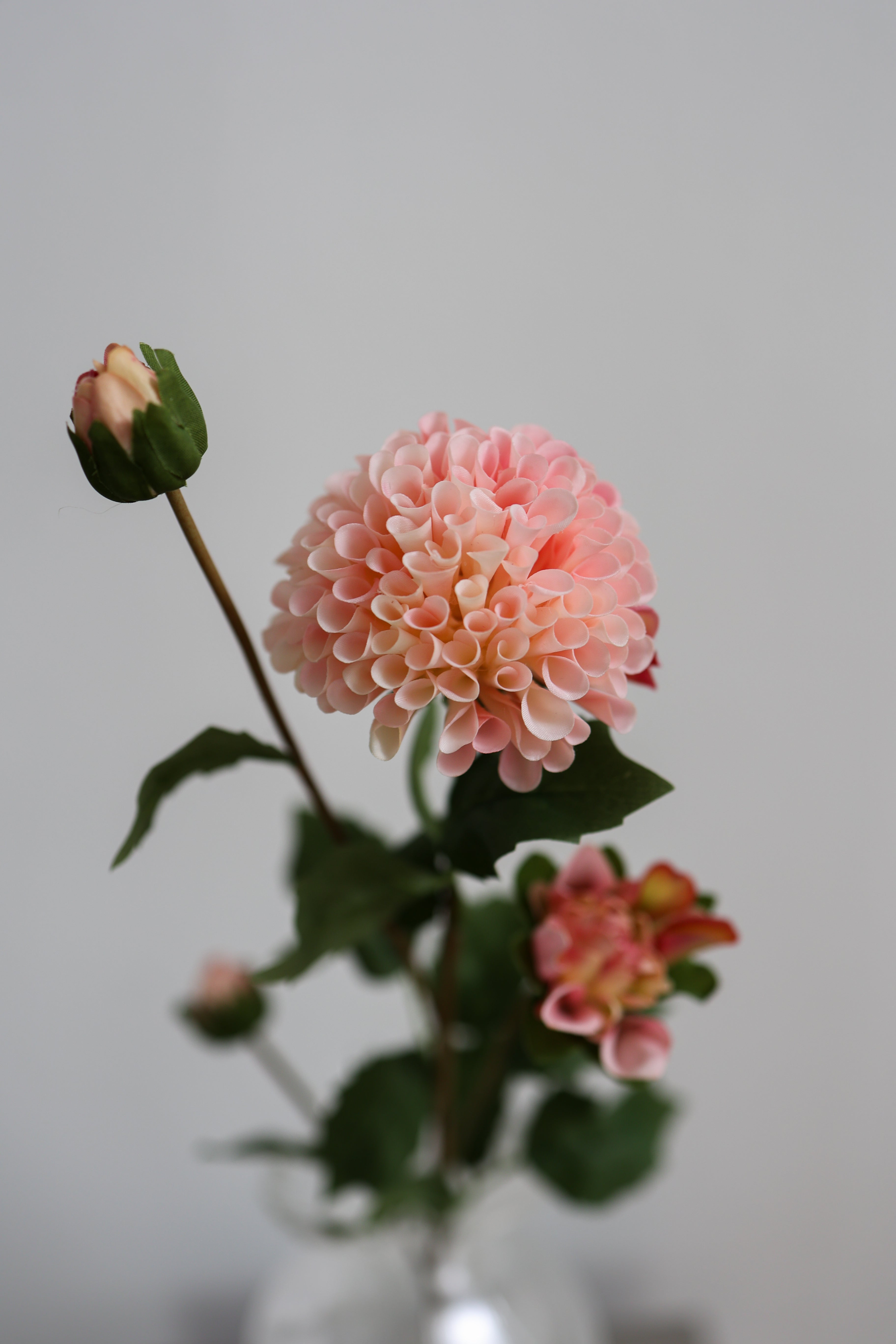 Artificial Dahlia - Light Pink