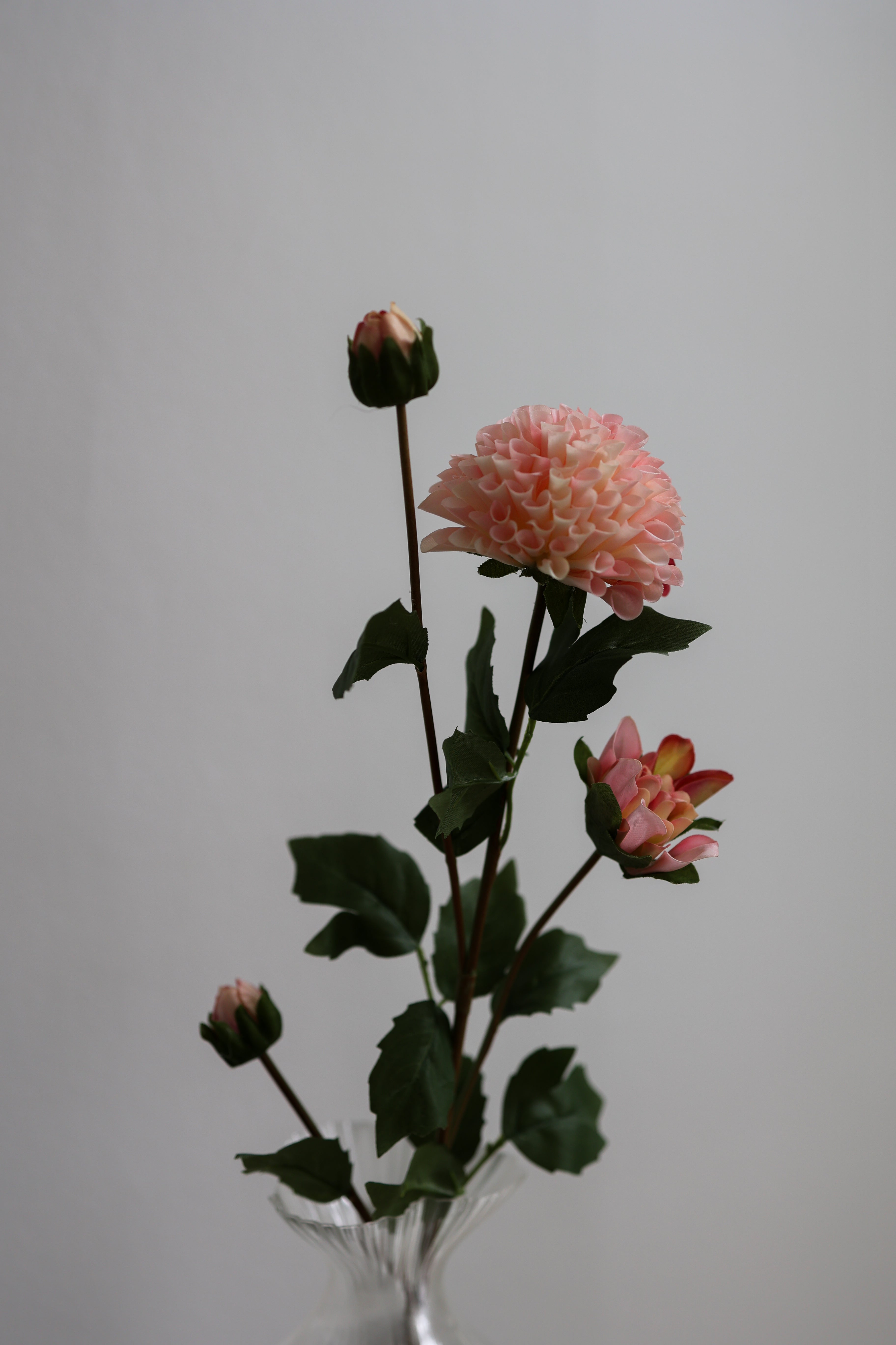 Artificial Dahlia - Light Pink