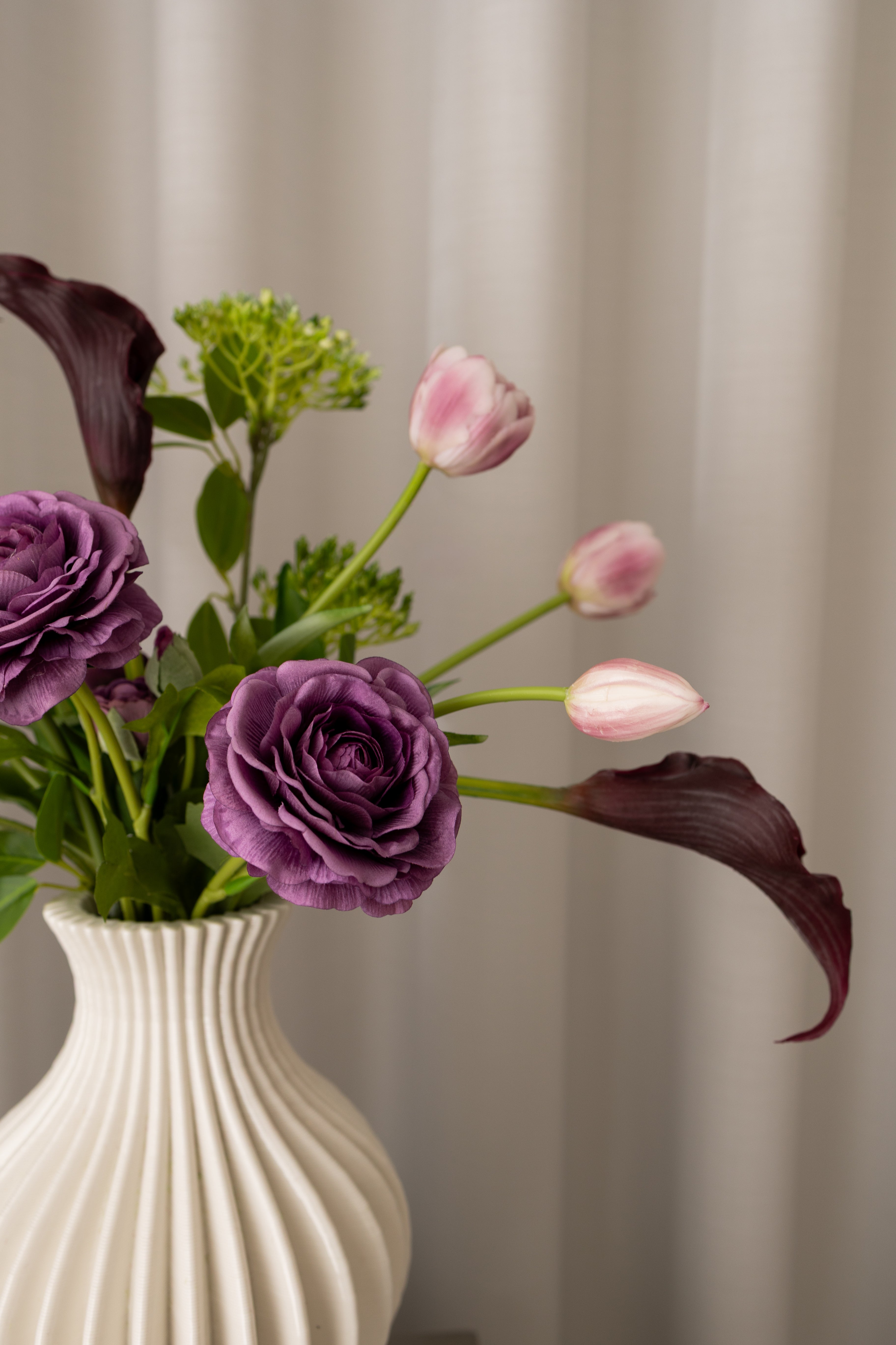 Plumed Blossom Bouquet