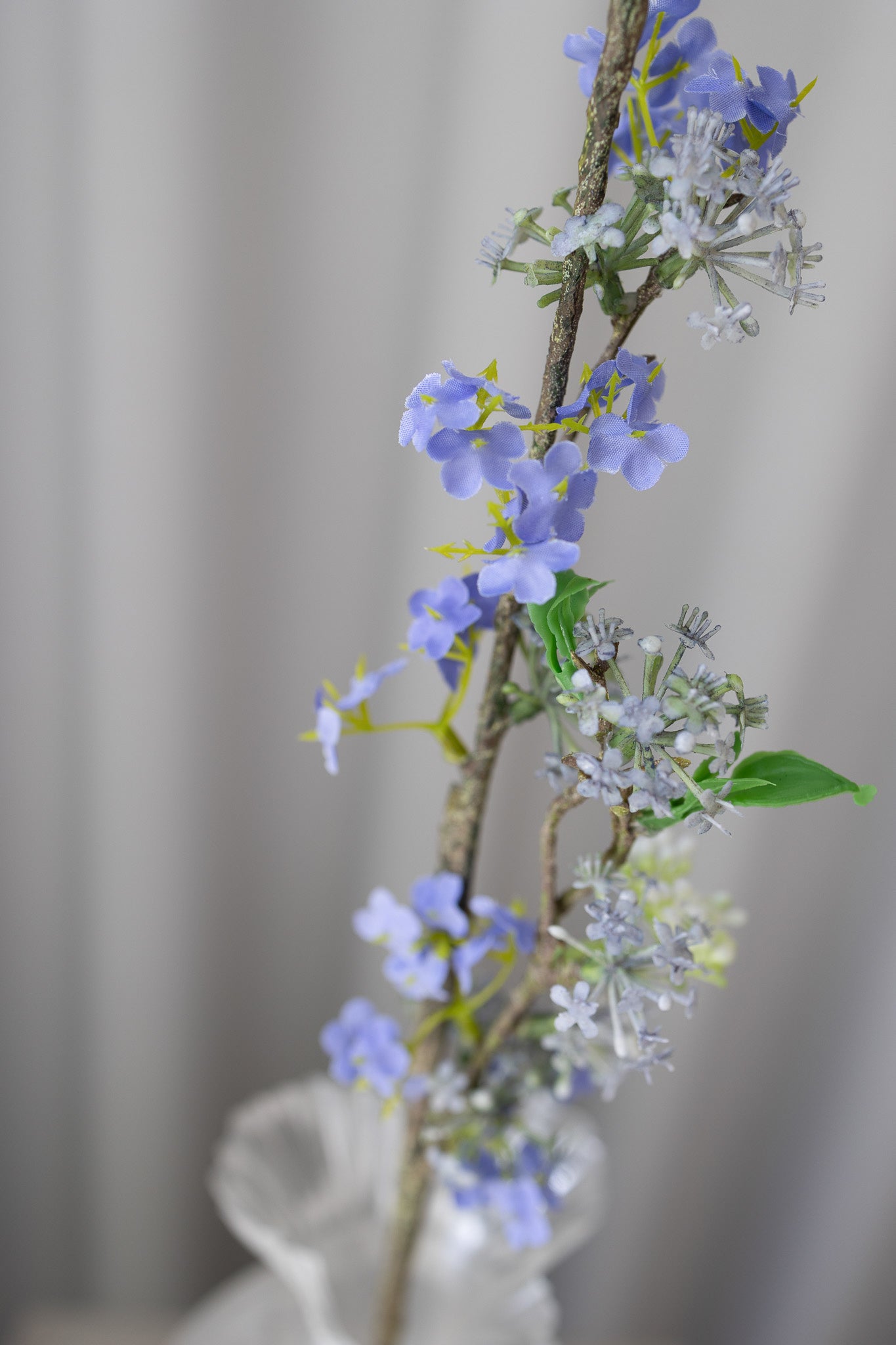 Kunstig Snow Willow Branch - Lilla