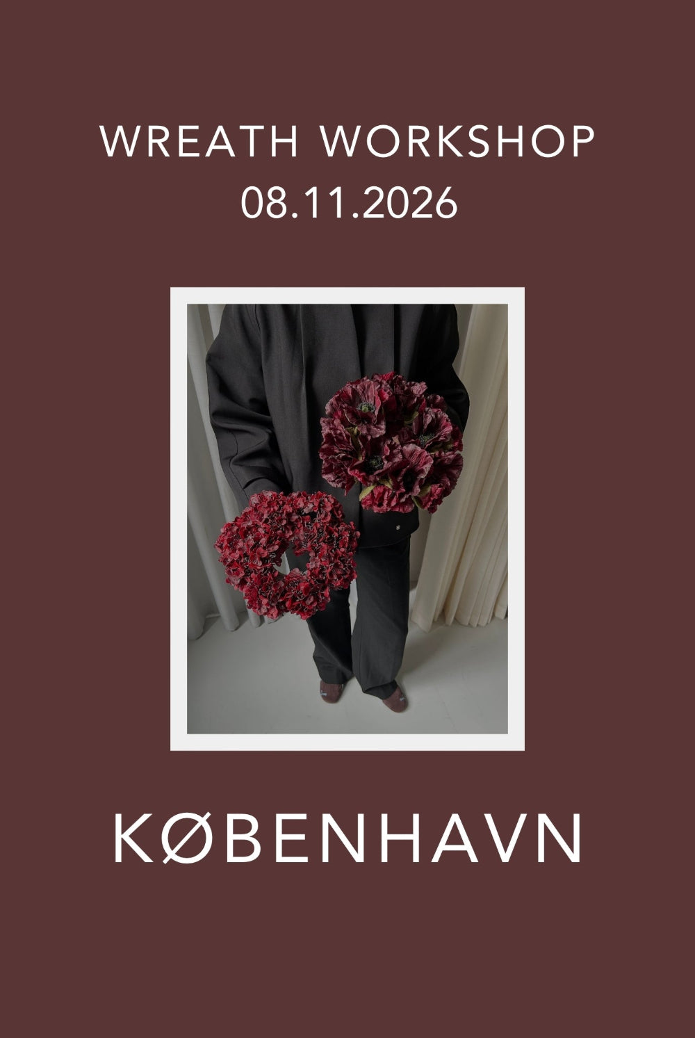 Julekranse Workshop d. 8. November - København