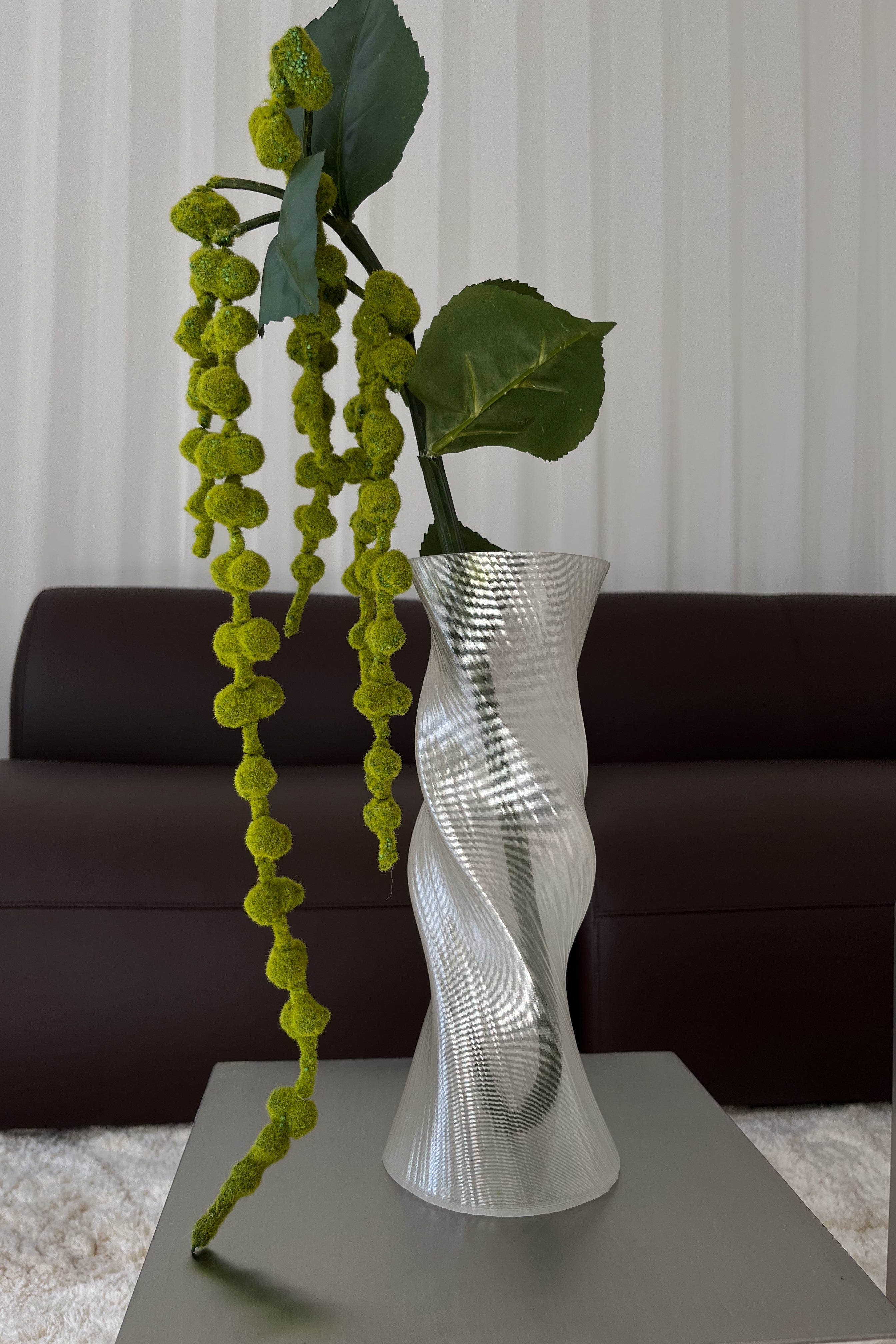 Kunstig Naturtro Amaranthus Lille - Grøn