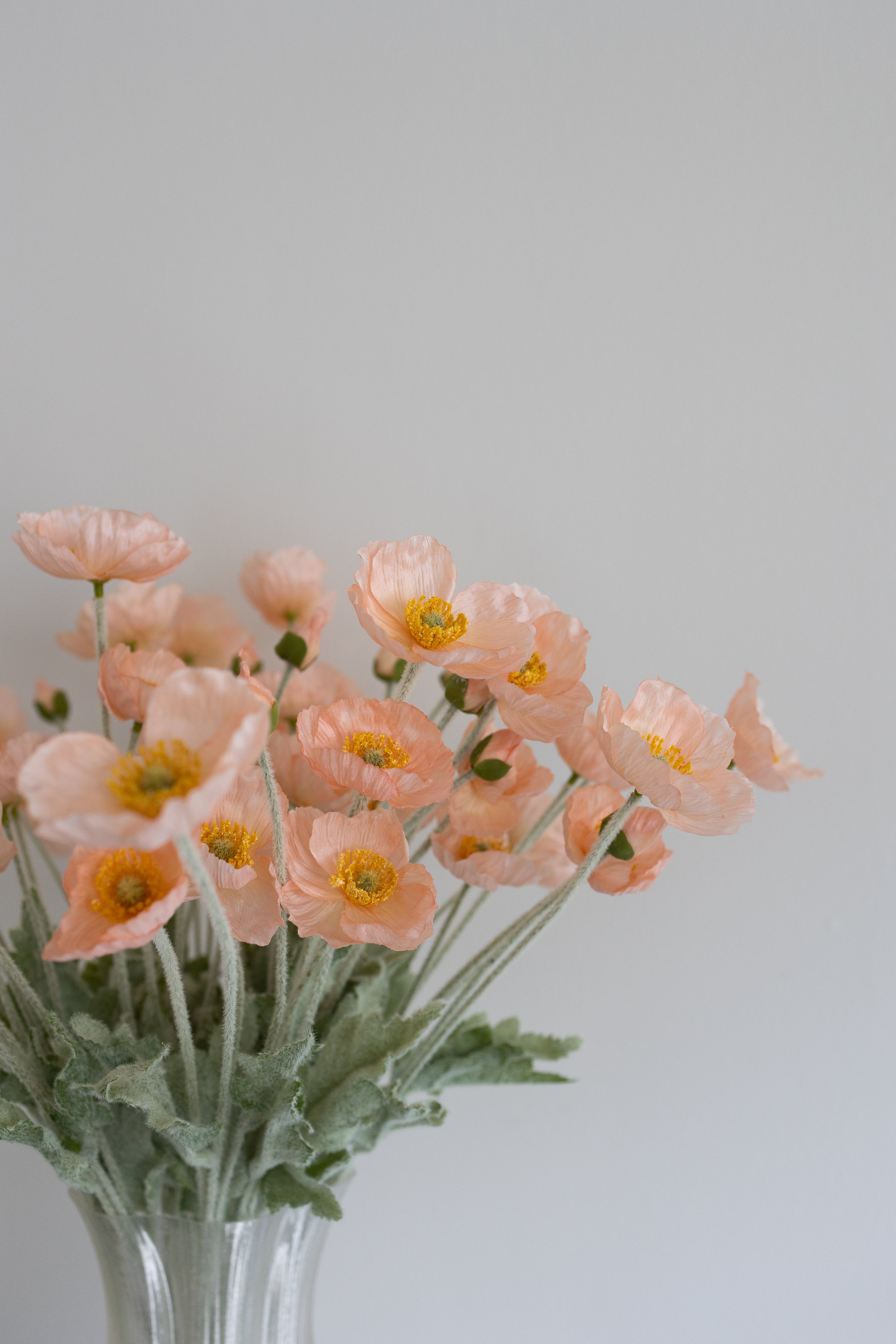Peach Poppy Bouquet