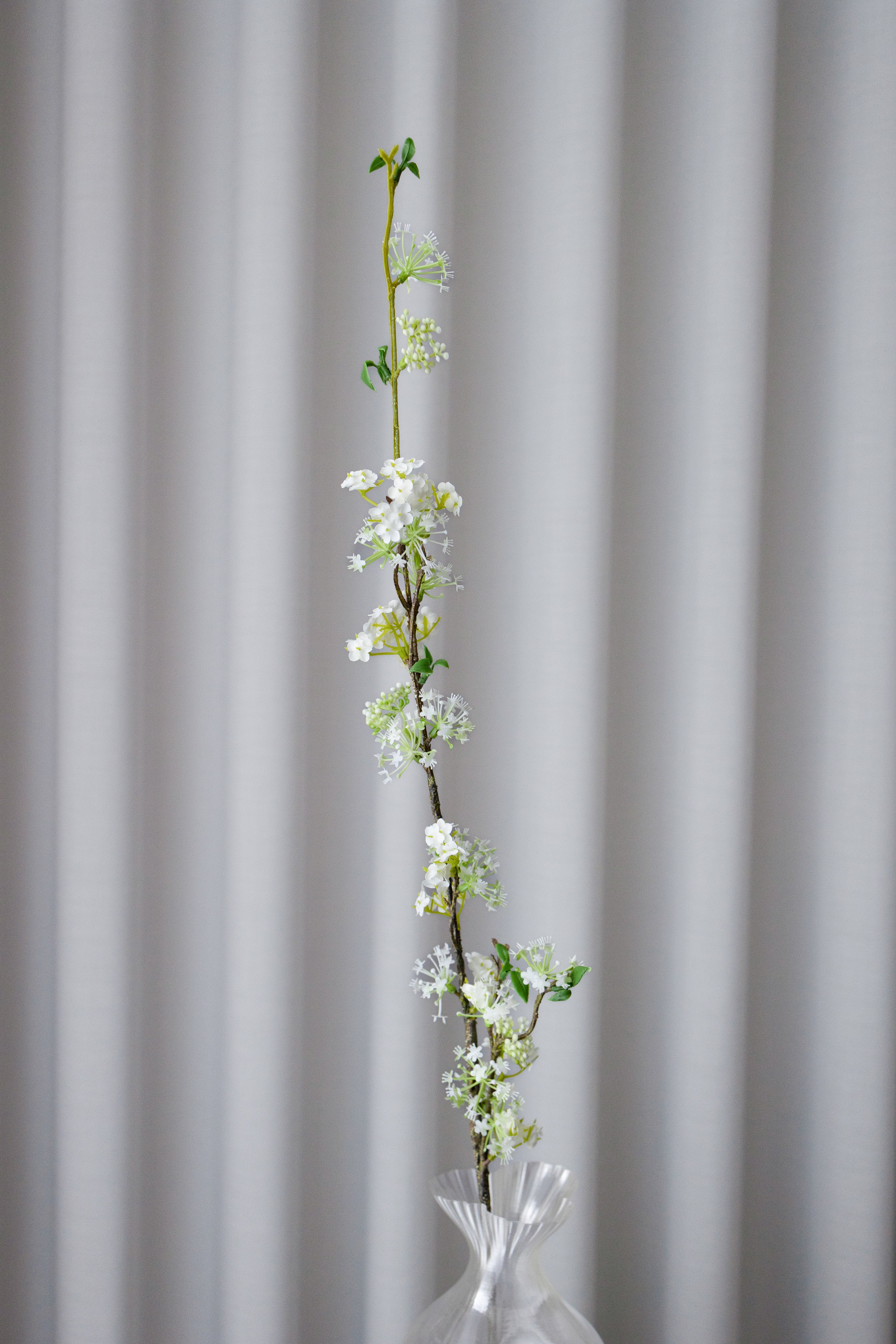 Artificial Snow Willow Branch - White
