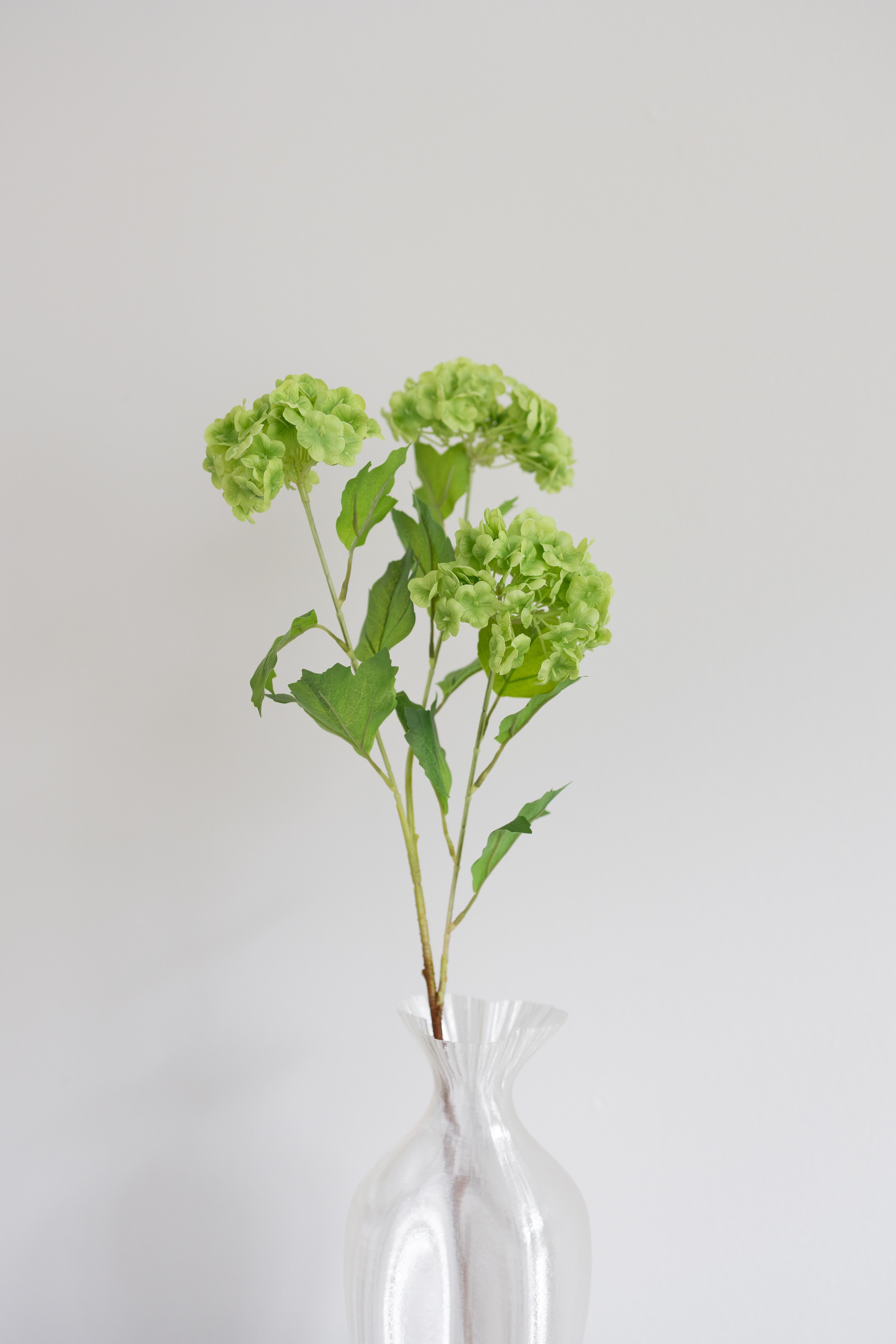Artificial Snowball Hydrangea - Green