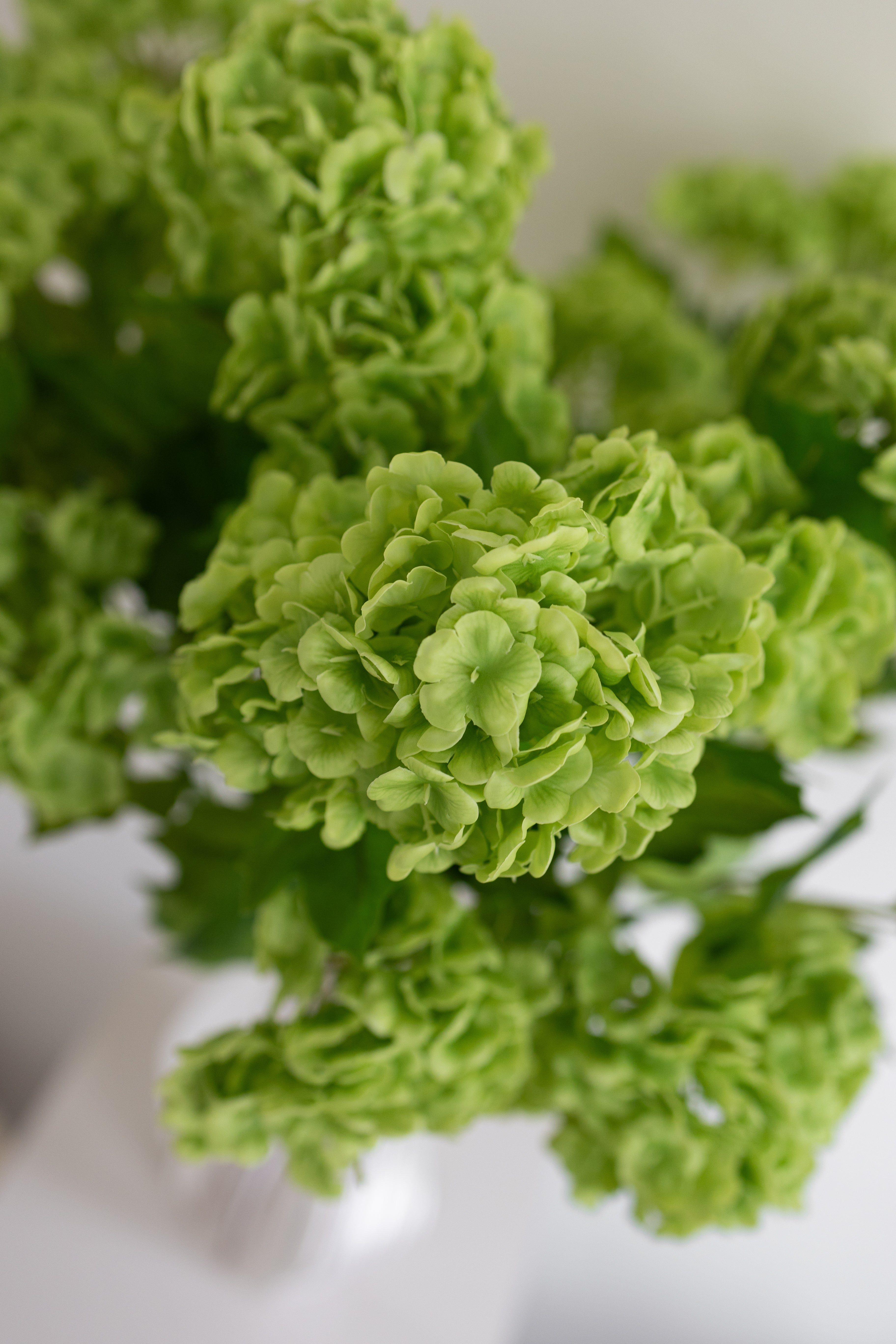 Artificial Snowball Hydrangea - Green
