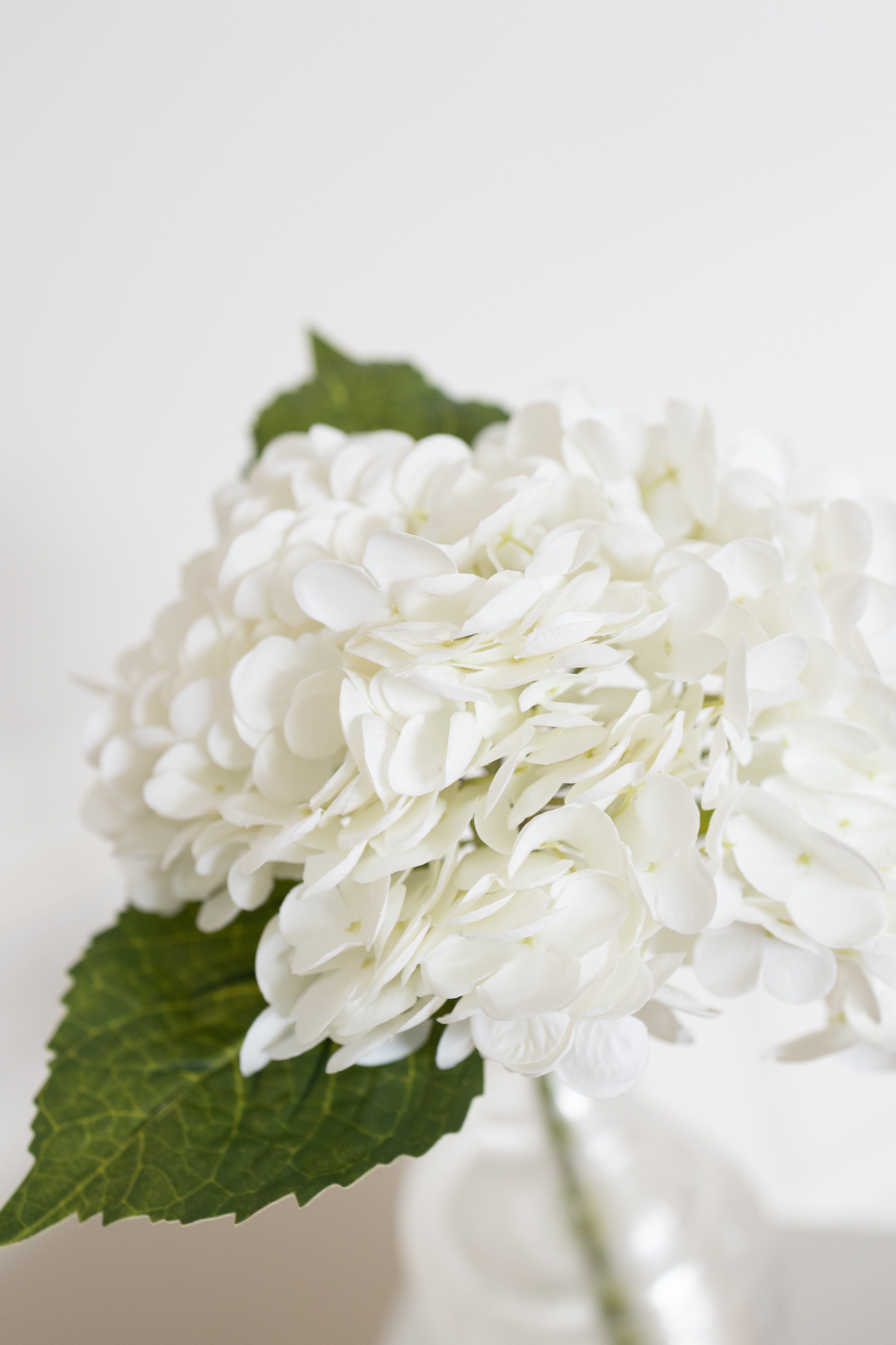Artificial Hydrangea - White