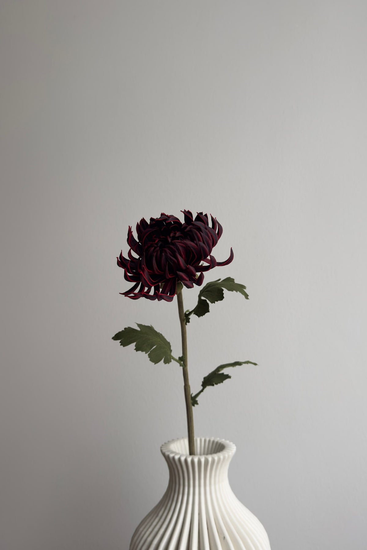 Artificial Cactus Dahlia Bordeaux